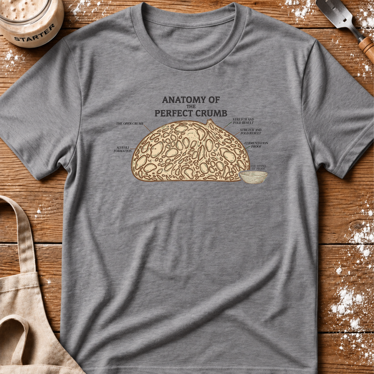 Anatomy of the Perfect Crumb T-Shirt