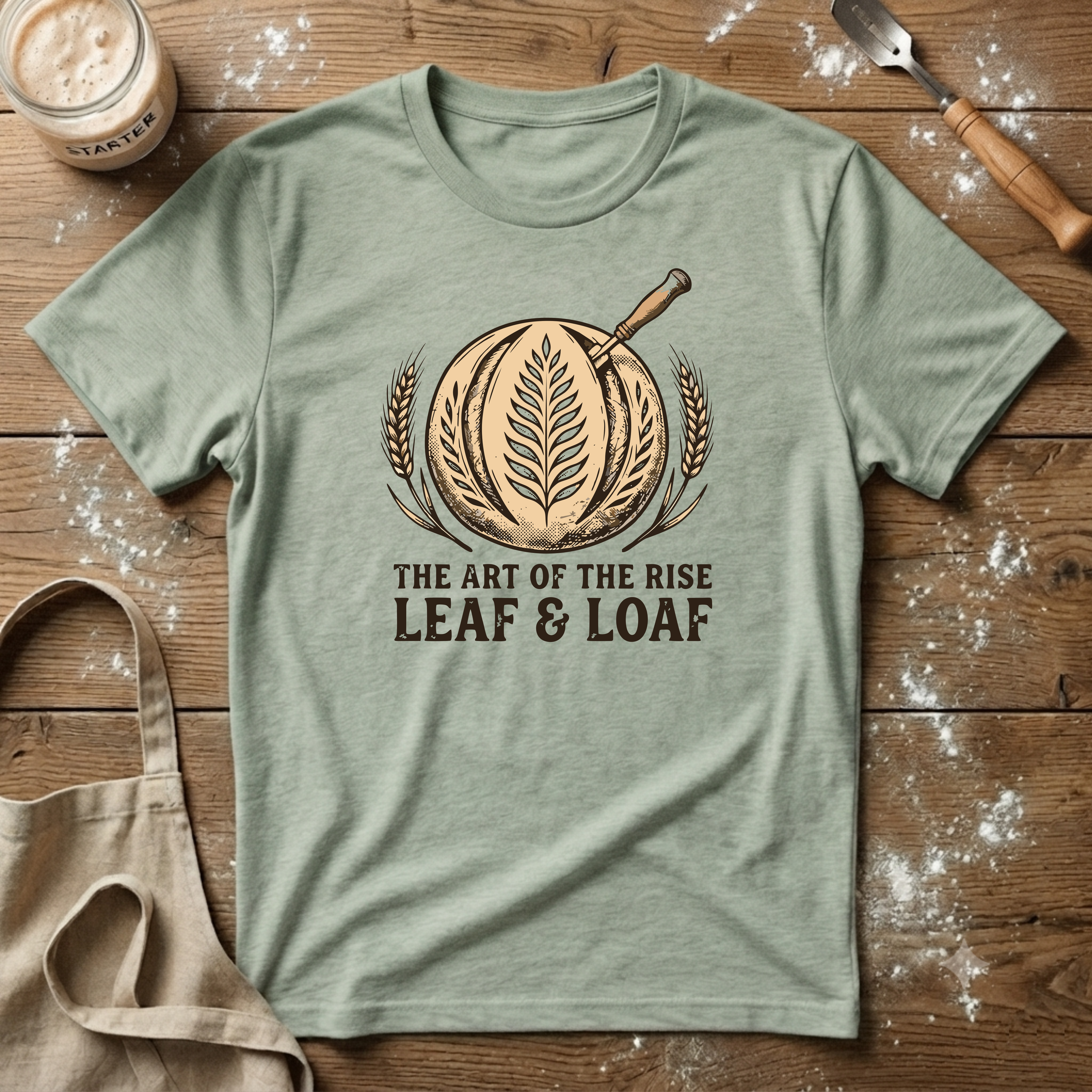 Art of the Rise Leaf and Loaf T-Shirt