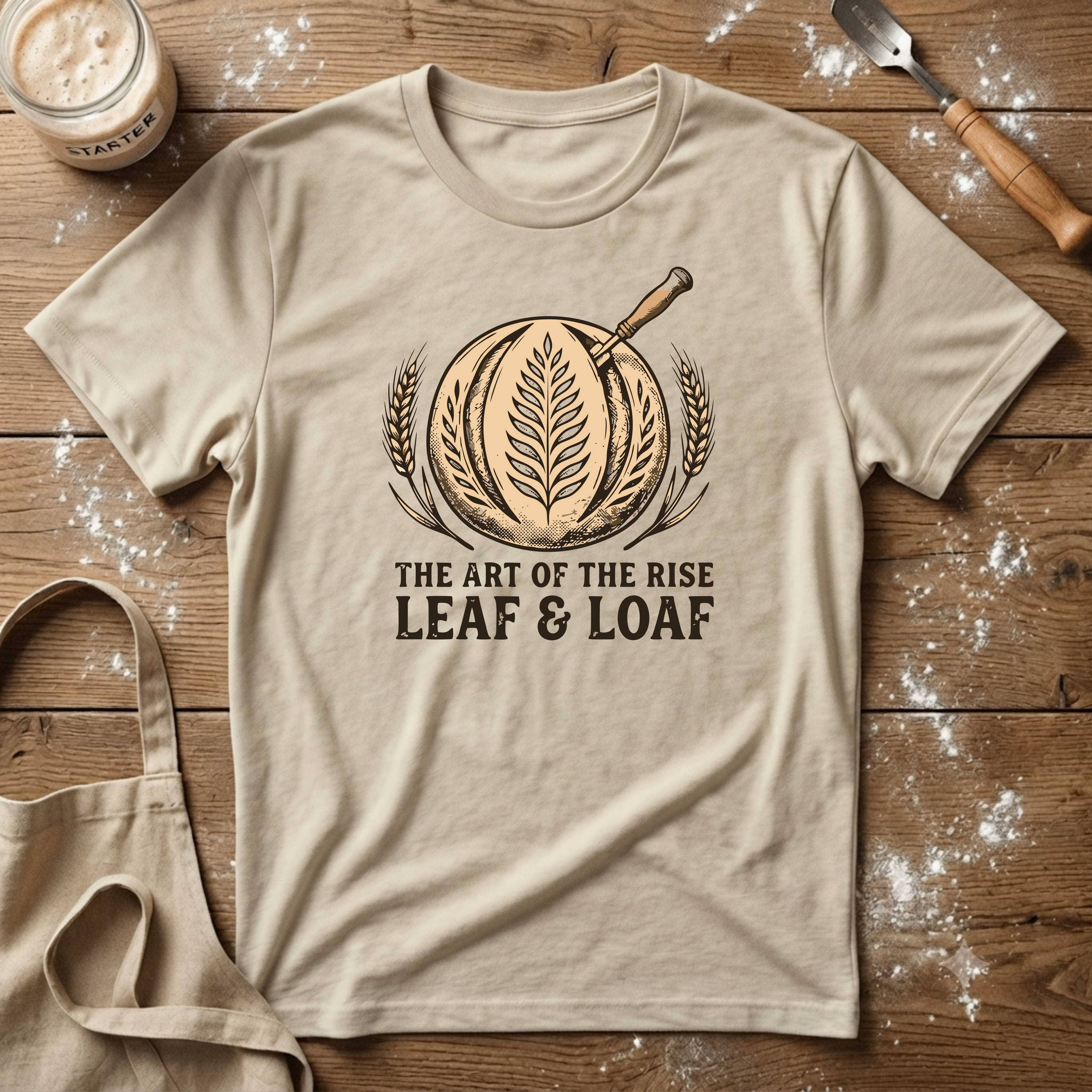 Art of the Rise Leaf and Loaf T-Shirt