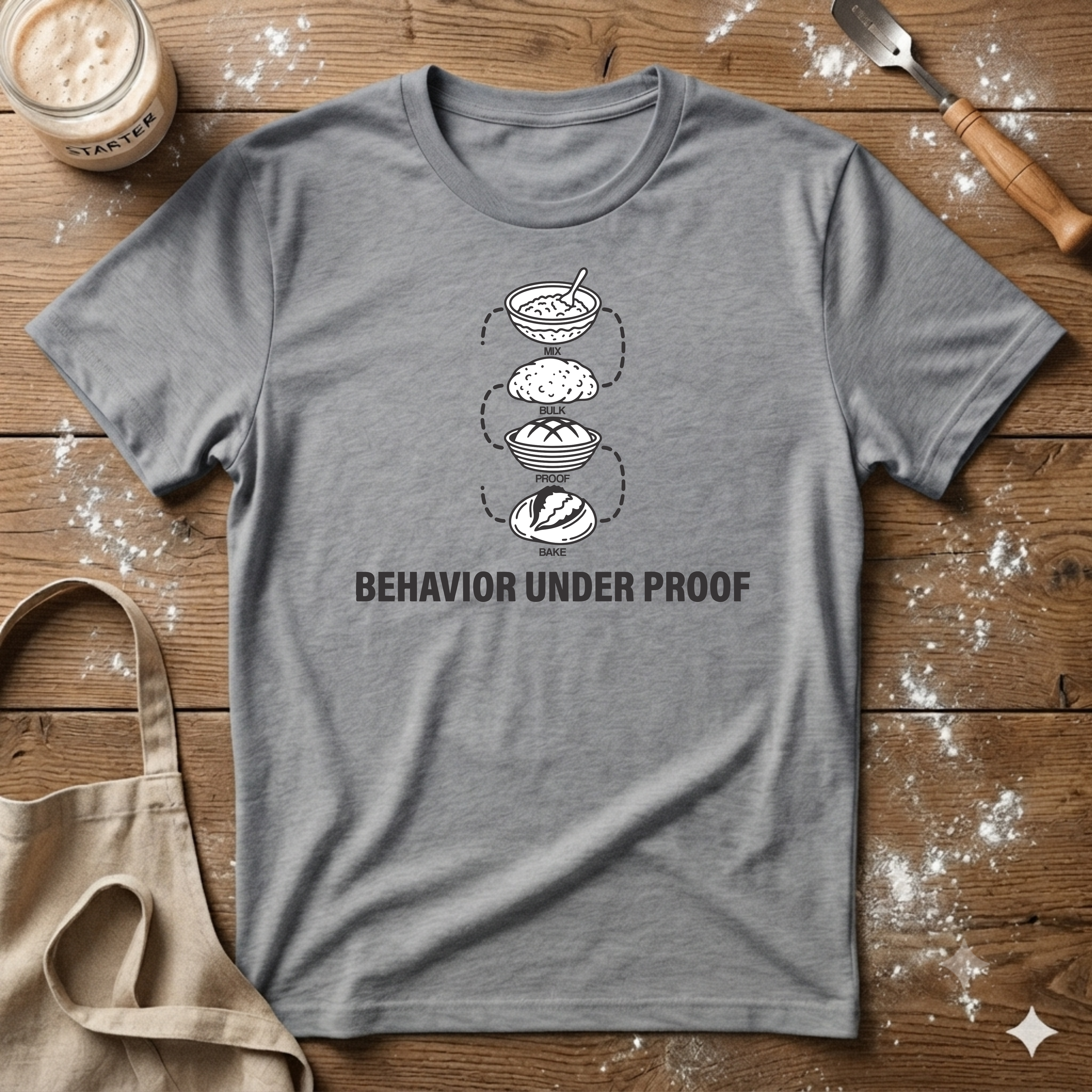 Behavior Under Proof Stack T-Shirt