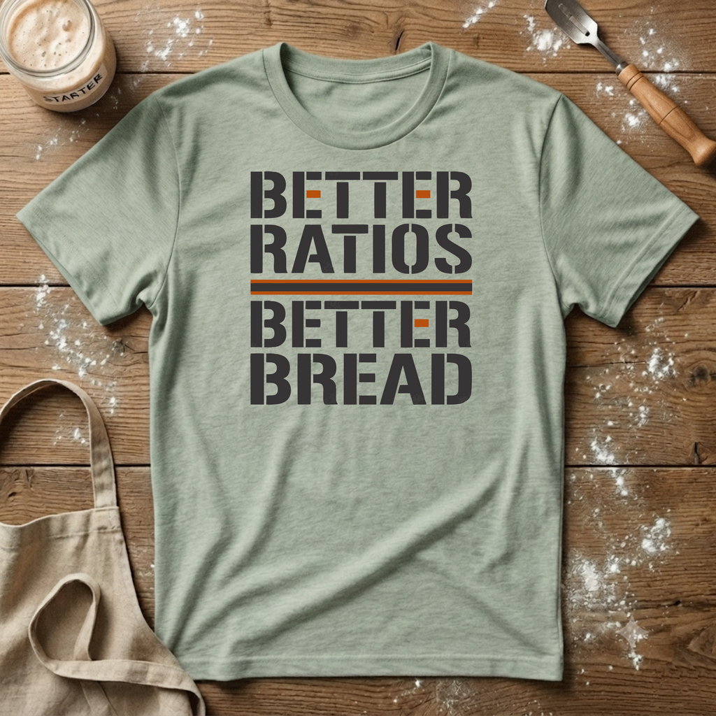 Better Ratios Better Bread T-Shirt