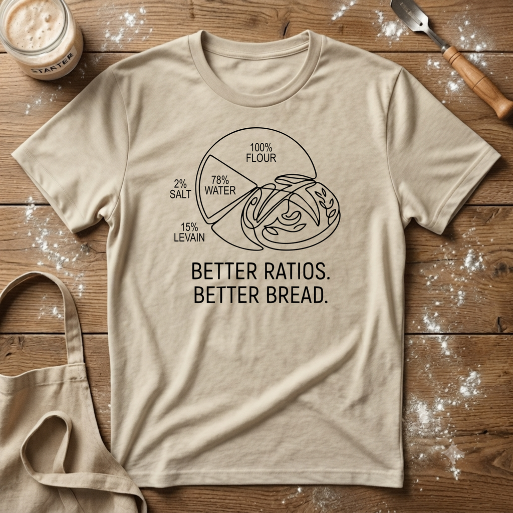 Better Ratios Better Bread Loaf T-Shirt