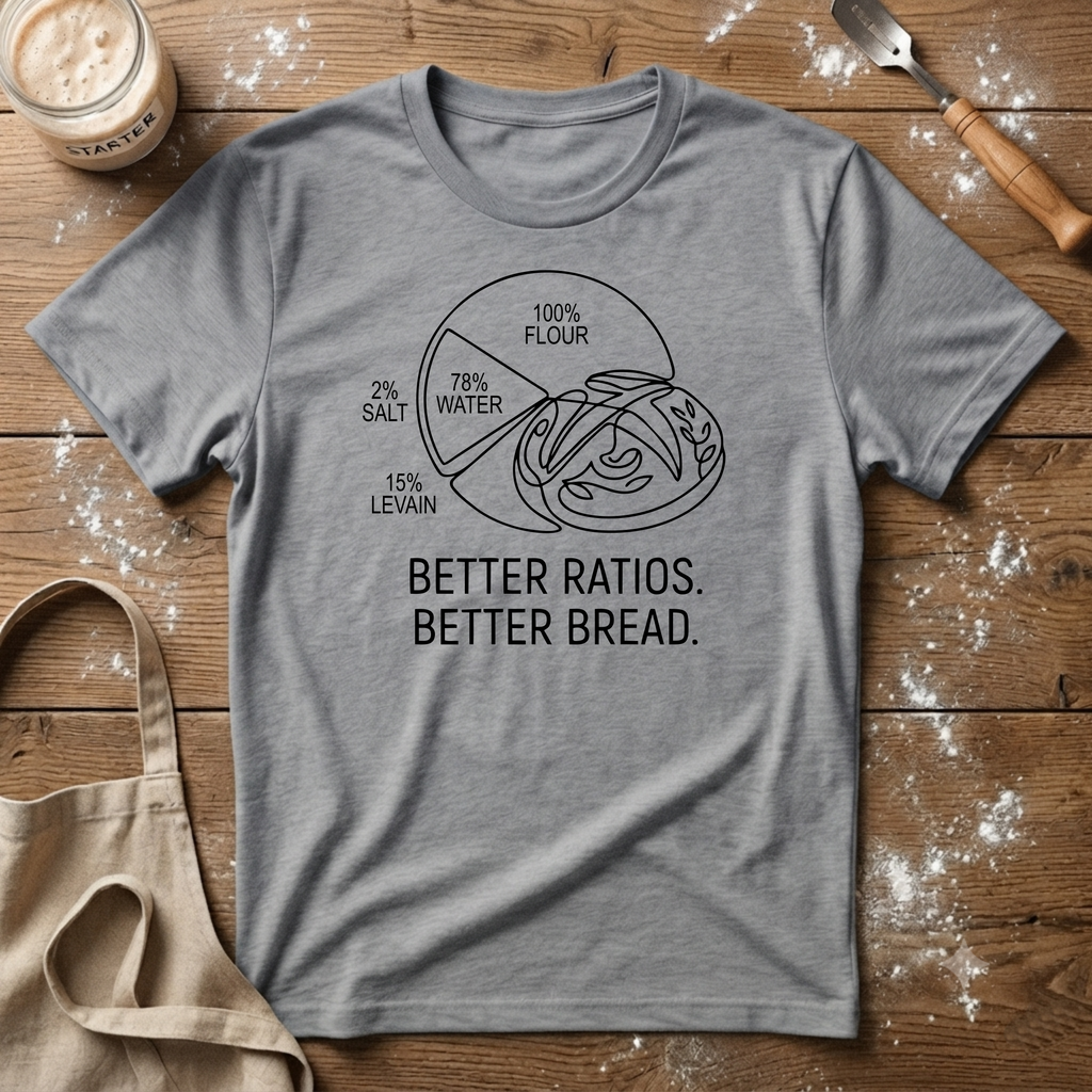 Better Ratios Better Bread Loaf T-Shirt