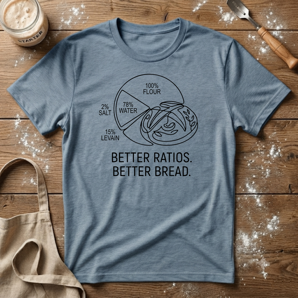 Better Ratios Better Bread Loaf T-Shirt