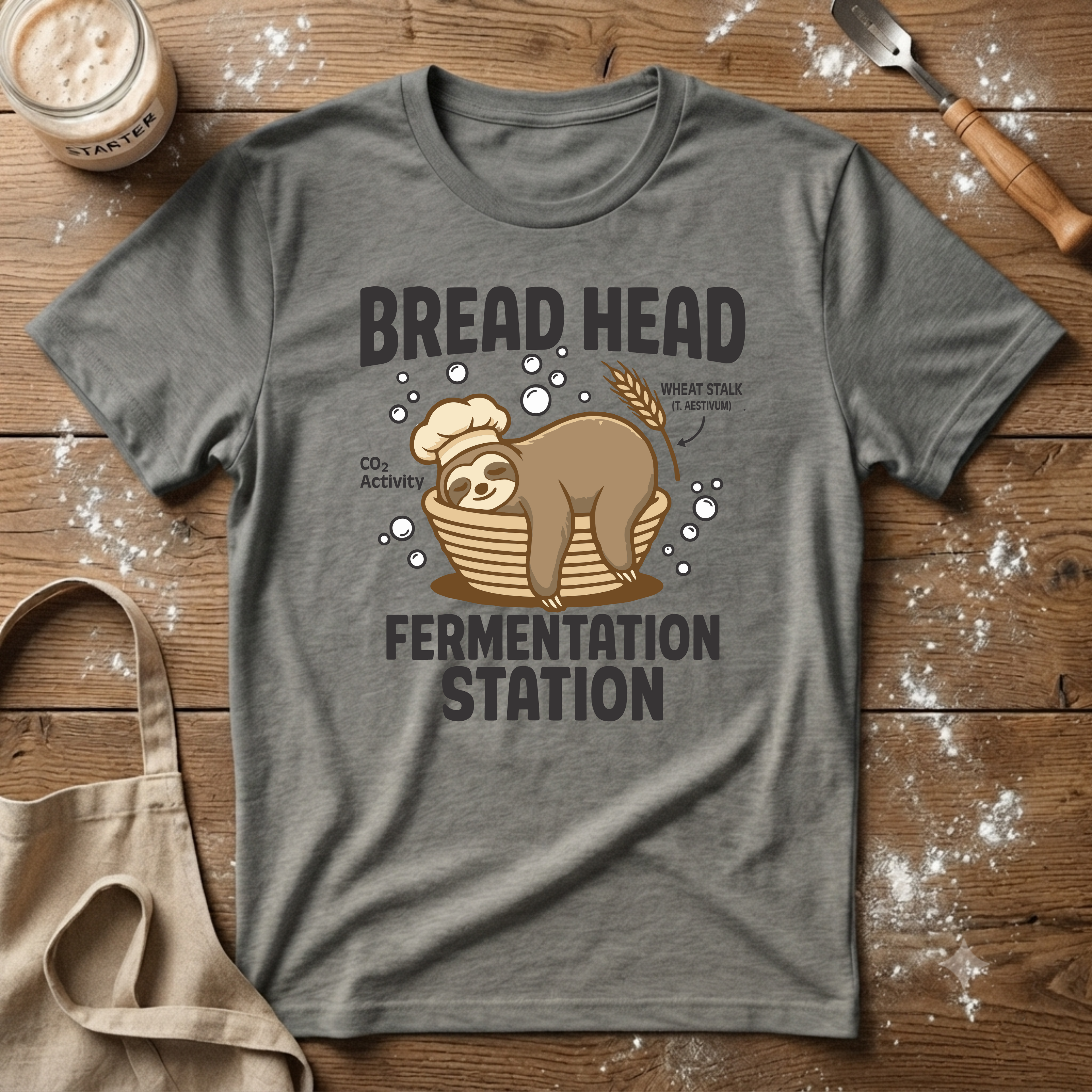 Bread Head Bear T-Shirt