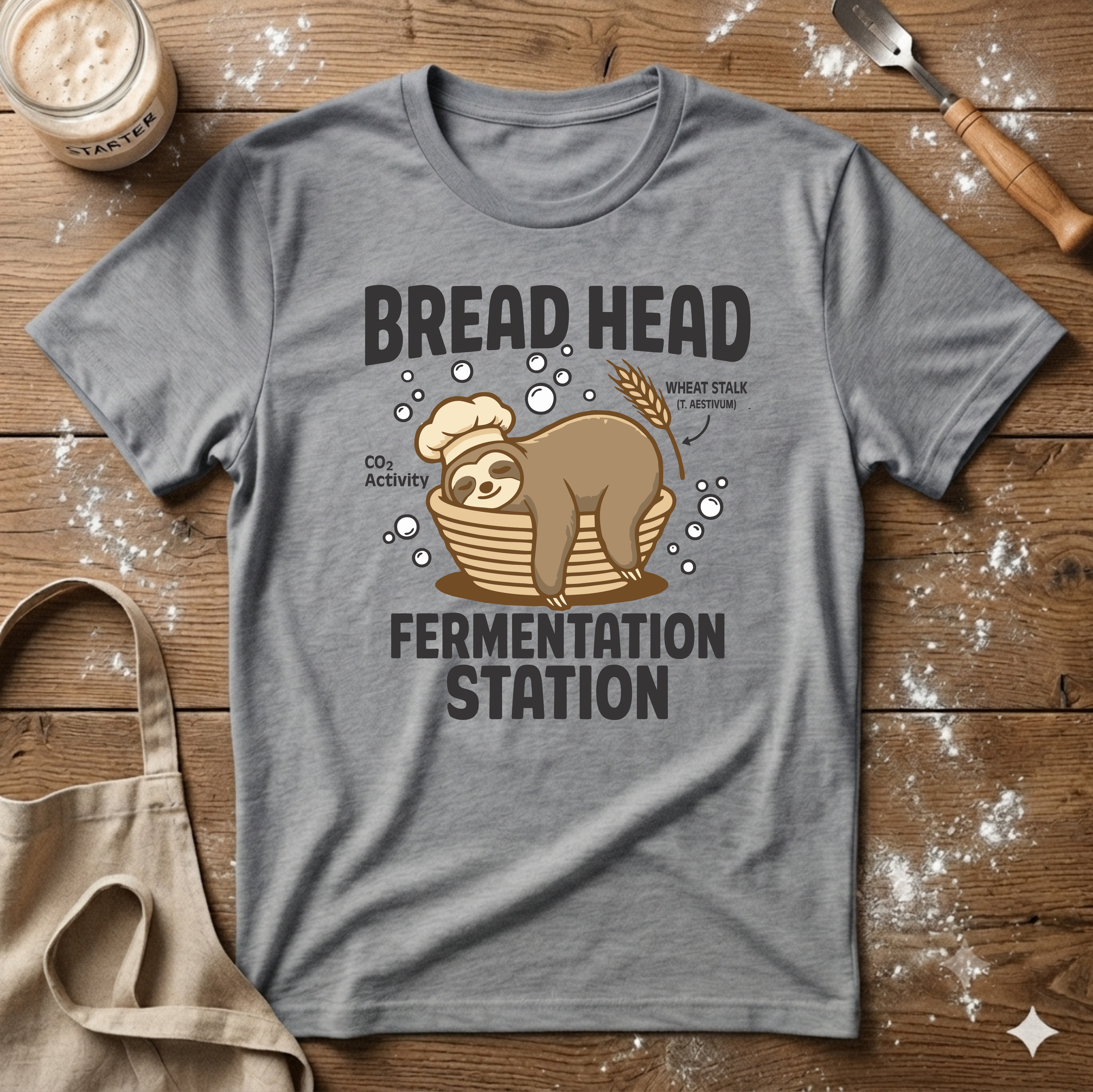 Bread Head Bear T-Shirt