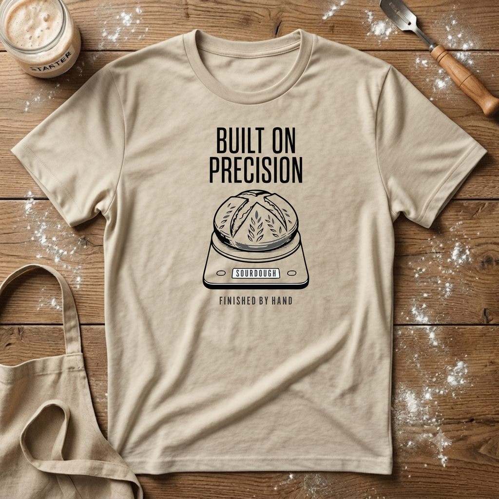 Built on Precision Sourdough T-Shirt
