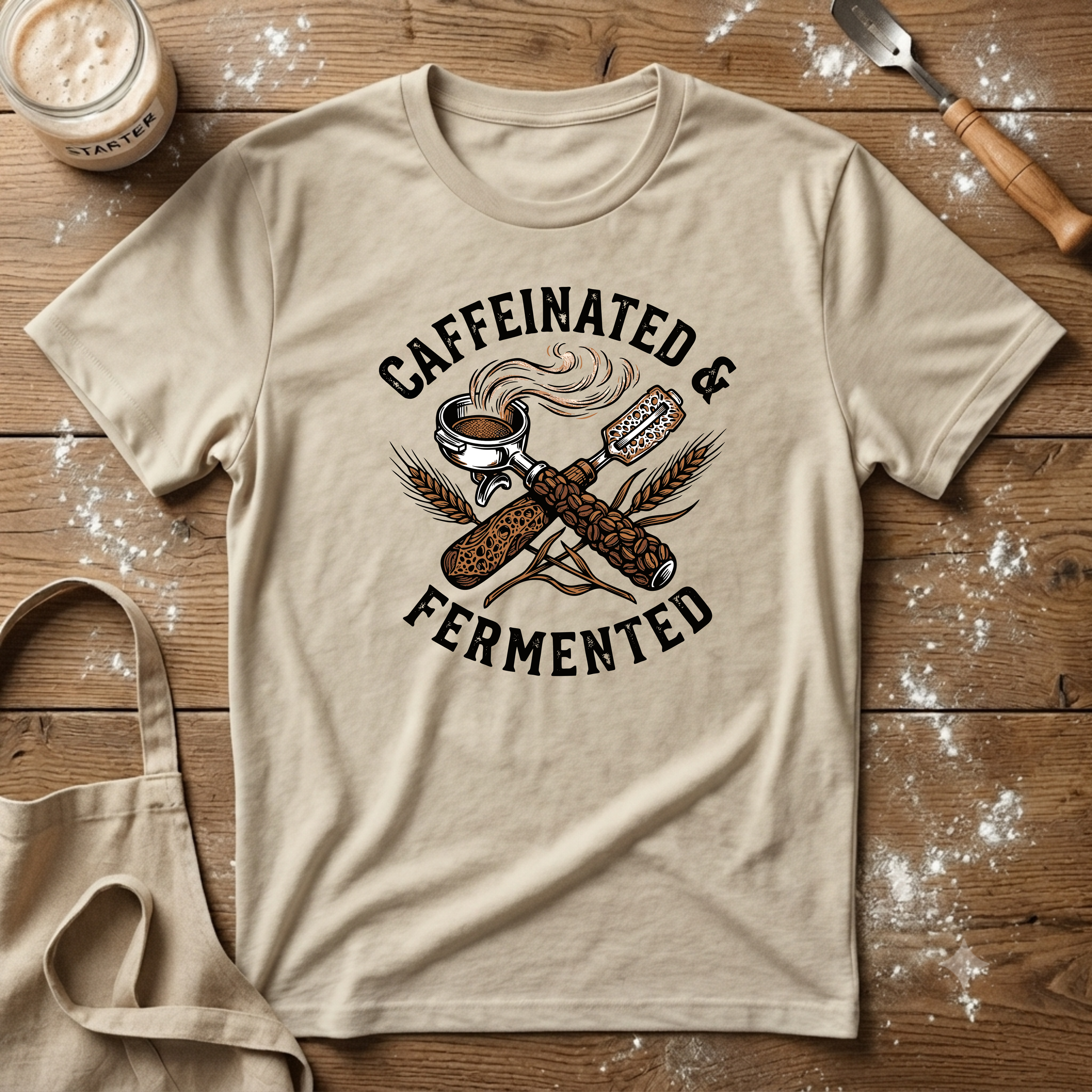 Caffeinated and Fermented T-Shirt