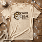 Coffee Bread Repeat T-Shirt