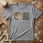 Coffee Bread Repeat T-Shirt