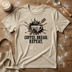 Coffee Bread Repeat Cup T-Shirt