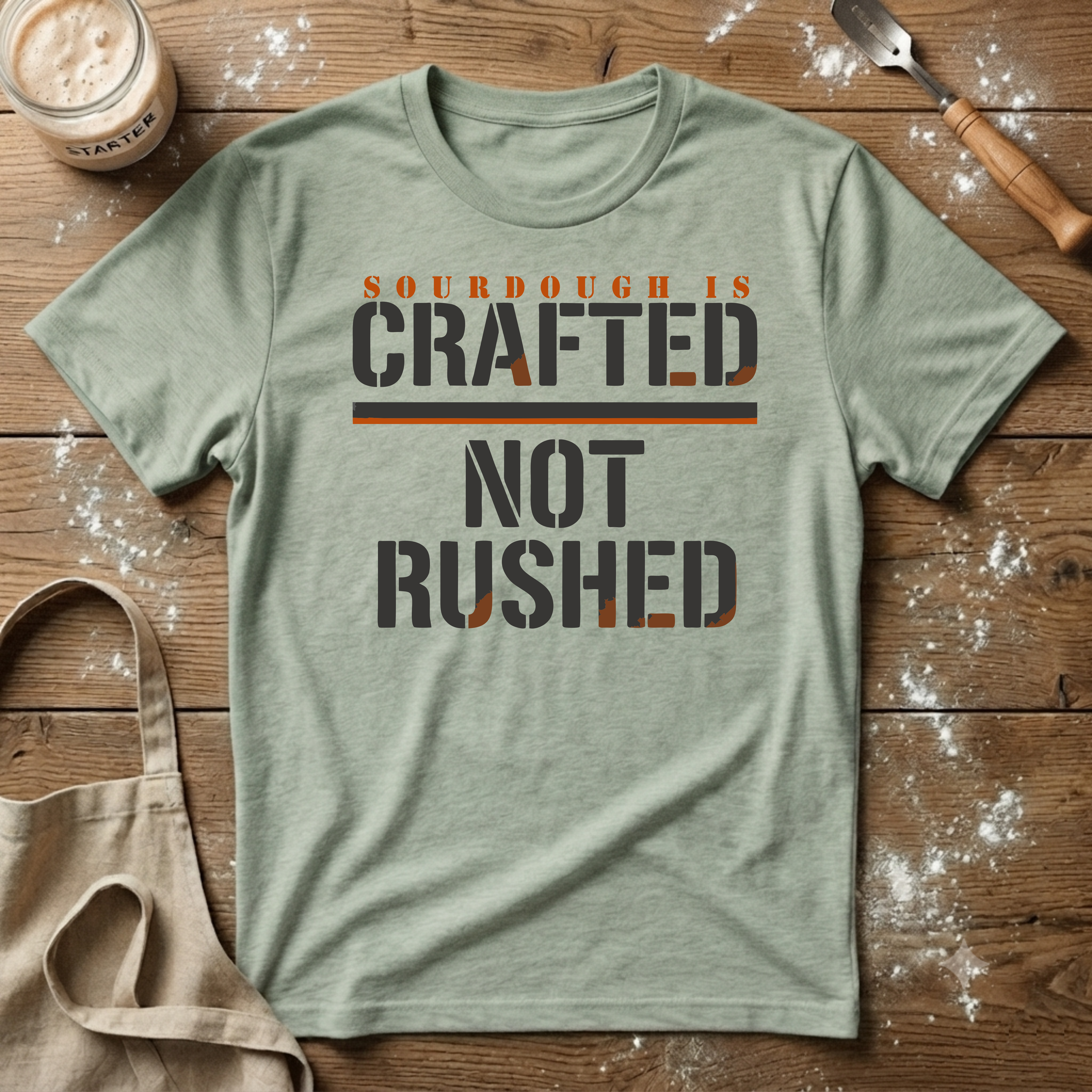 Crafted not RushedT-Shirt