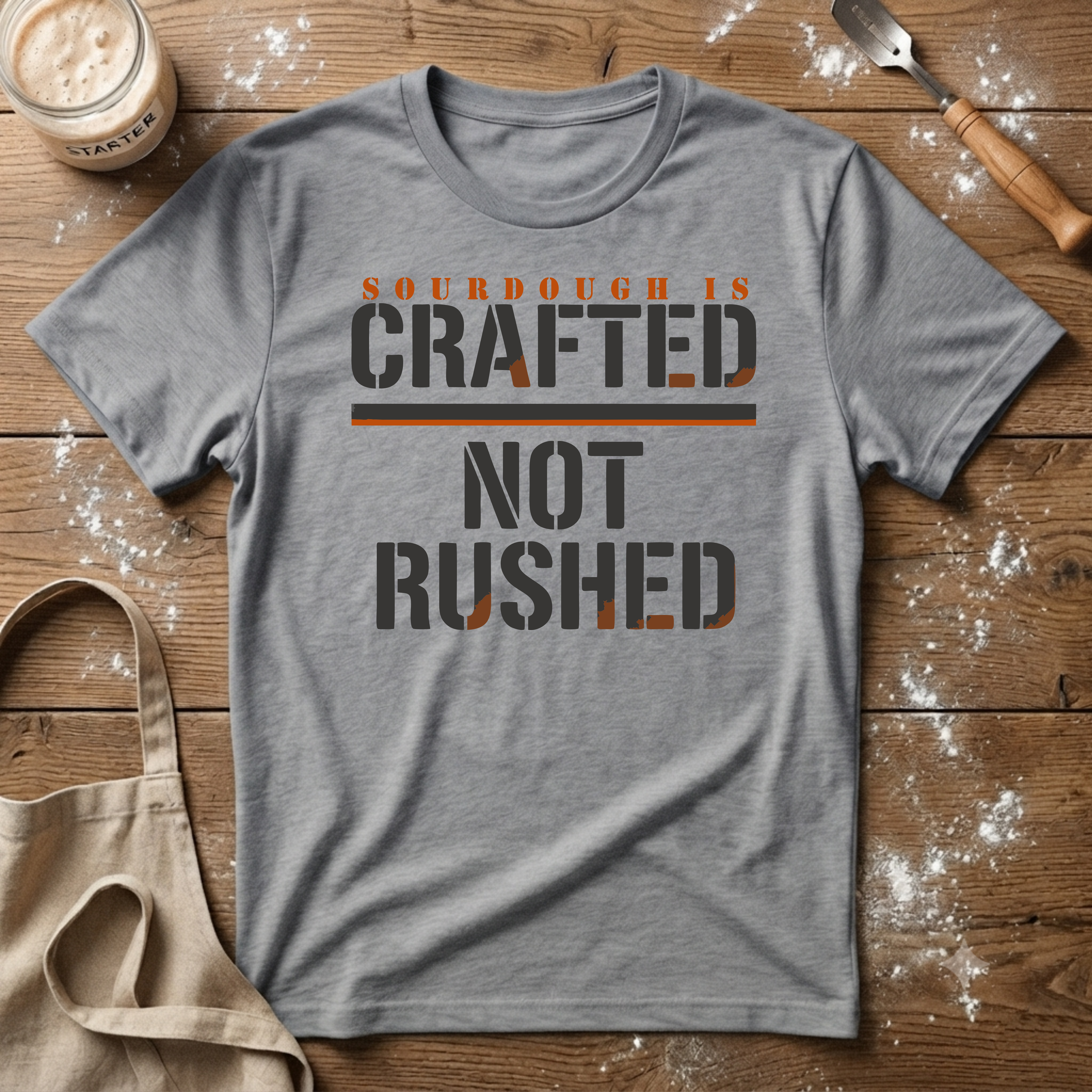 Crafted not RushedT-Shirt