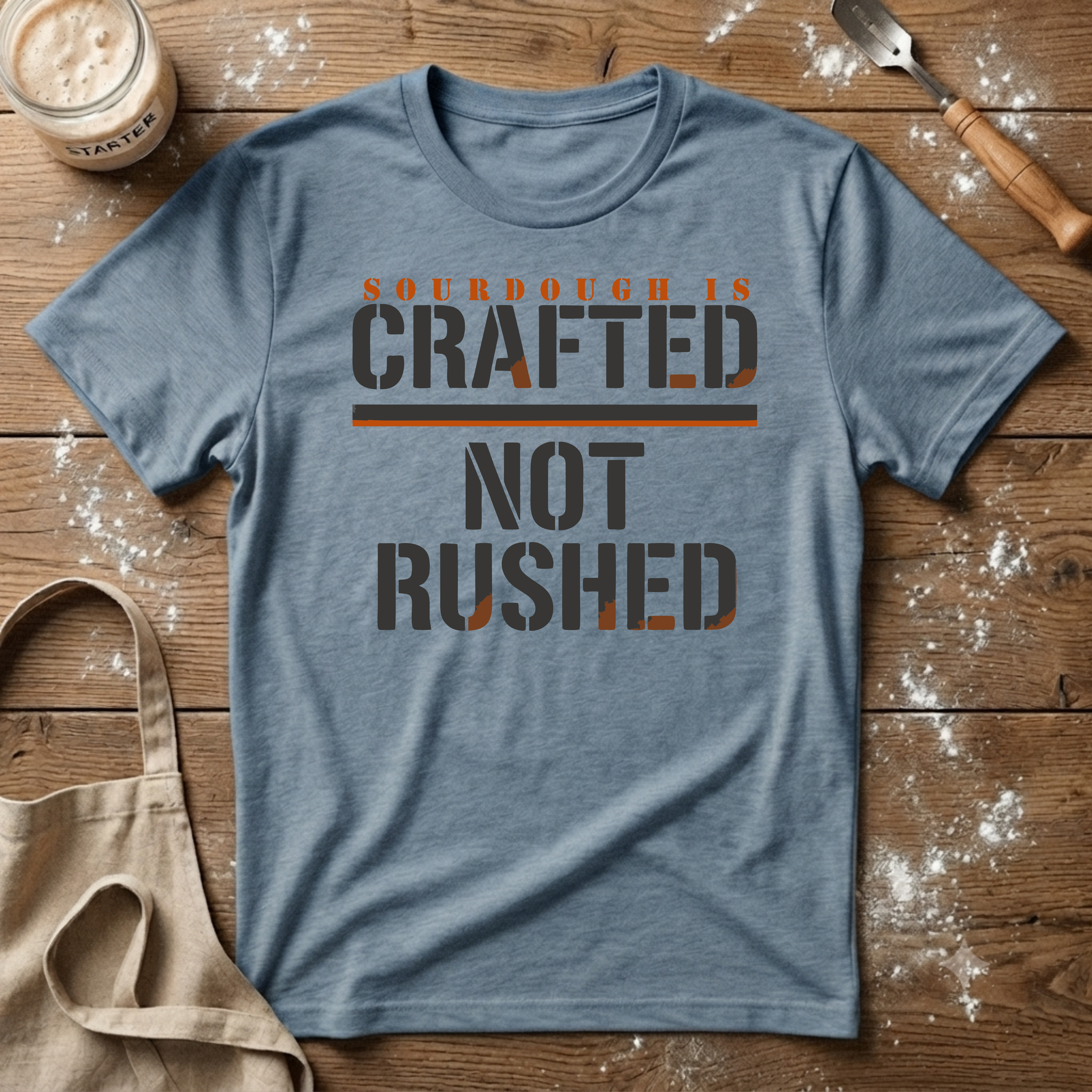 Crafted not RushedT-Shirt