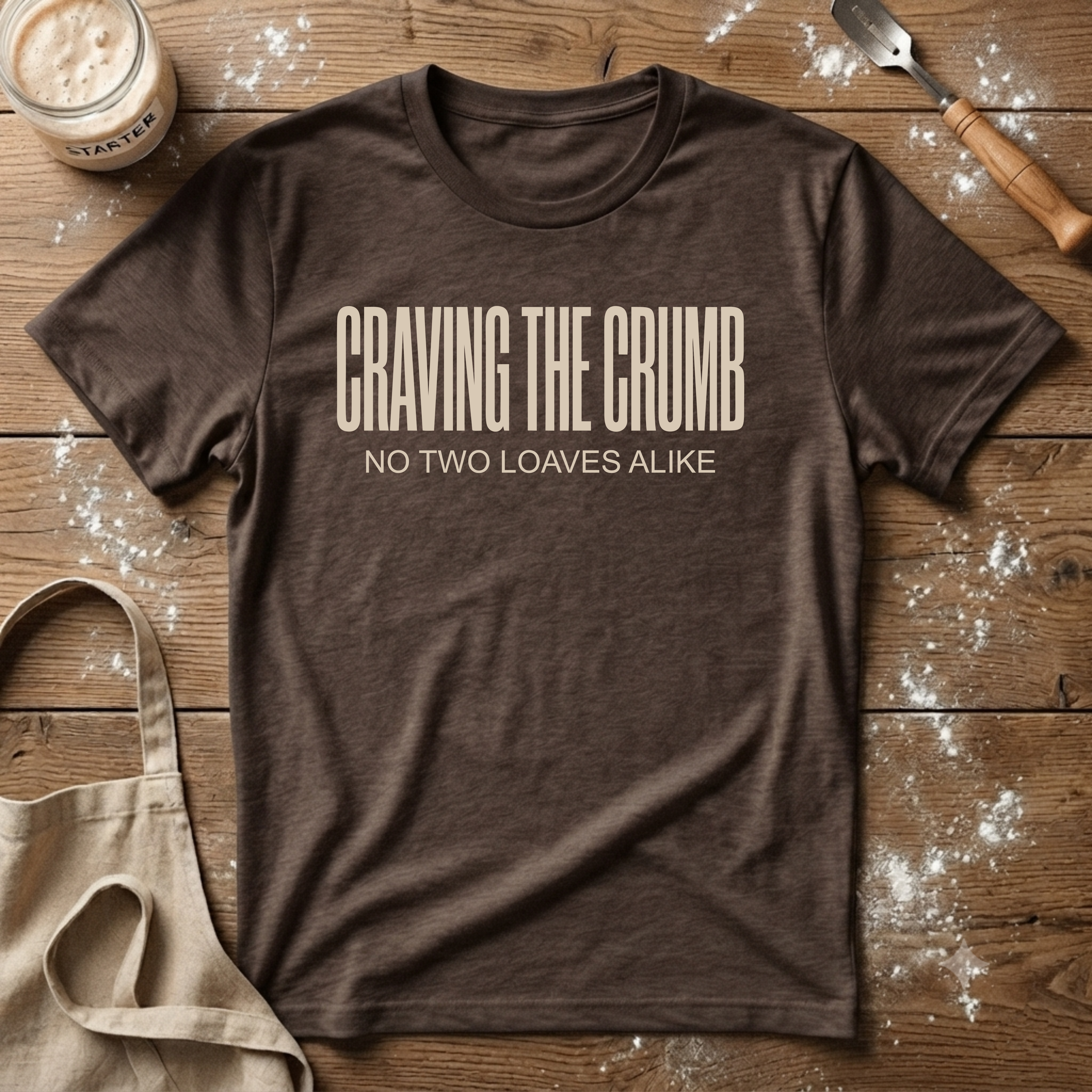 Craving the Crumb Two Loaves T-Shirt