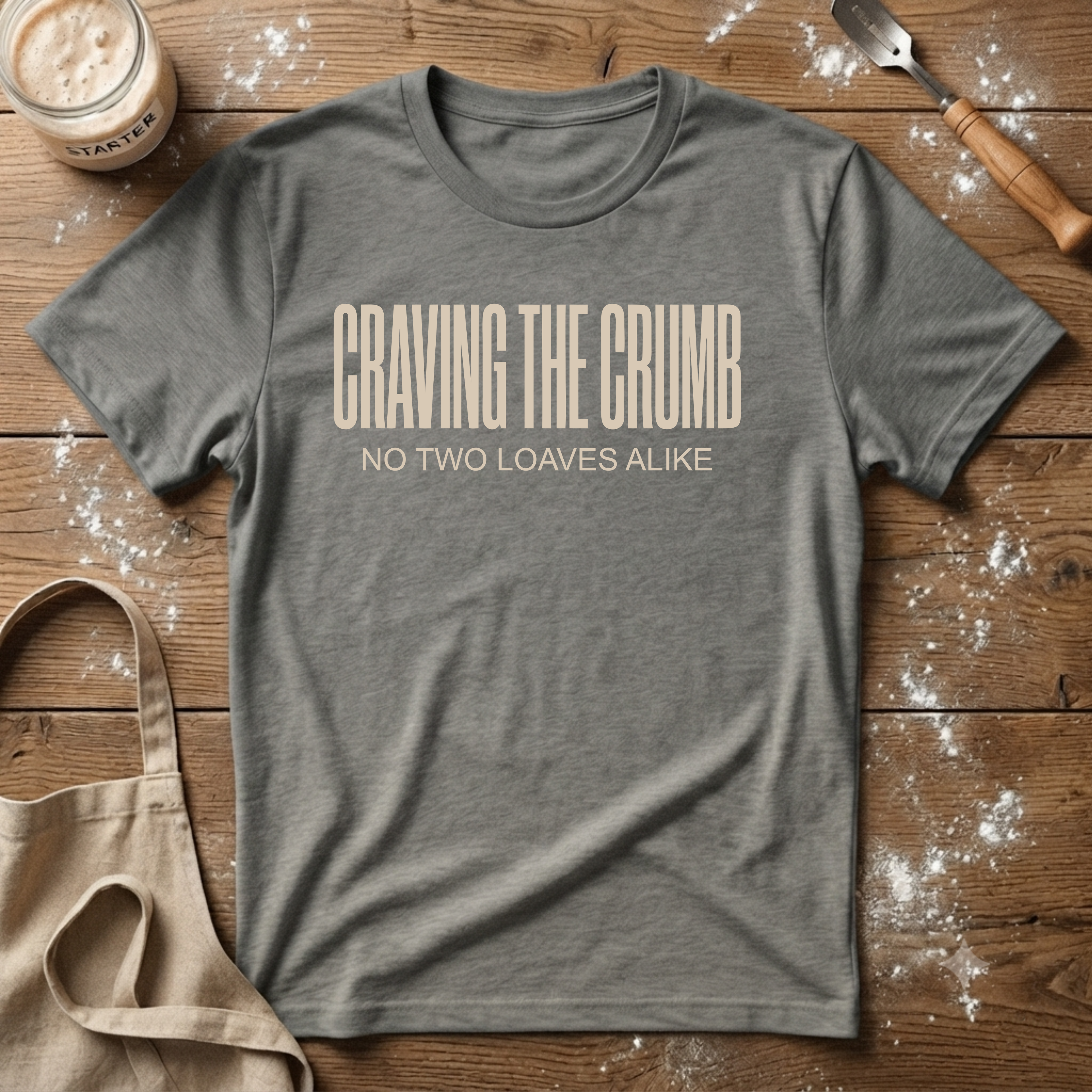 Craving the Crumb Two Loaves T-Shirt