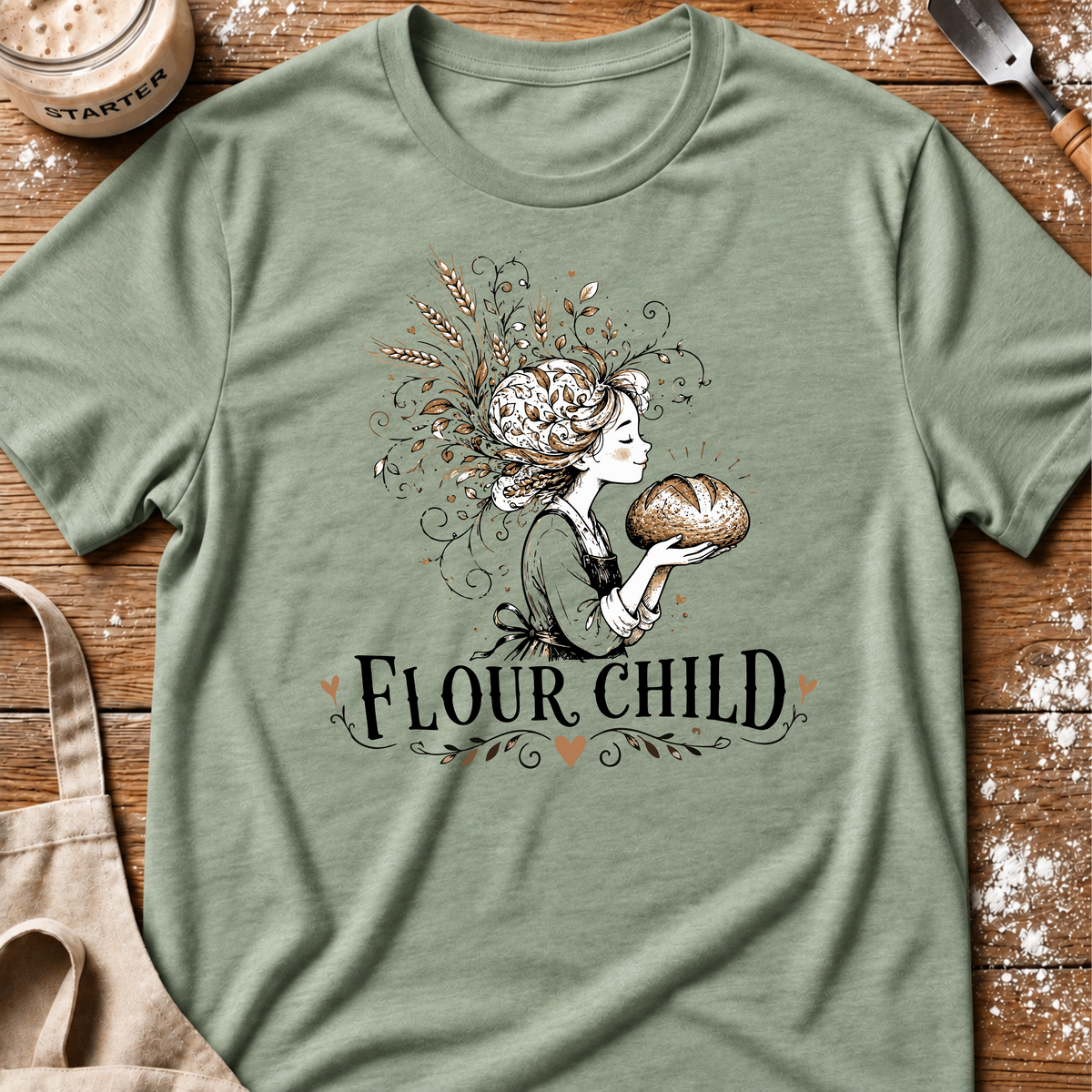 Flour Child Hair T-Shirt