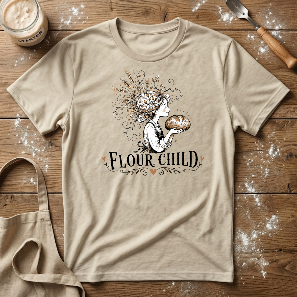Flour Child Hair T-Shirt
