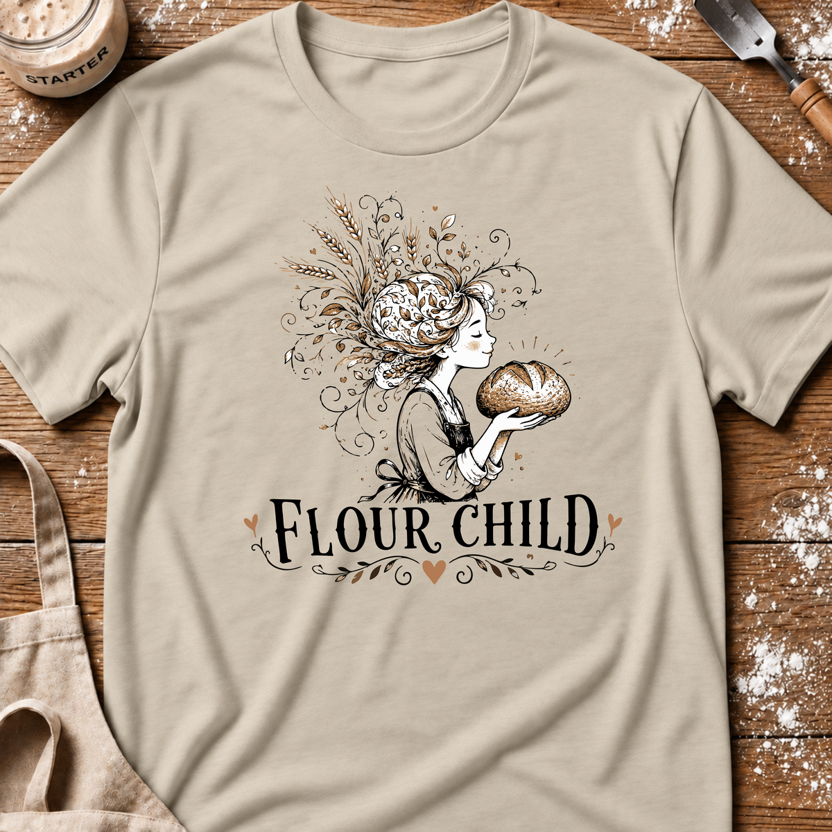 Flour Child Hair T-Shirt