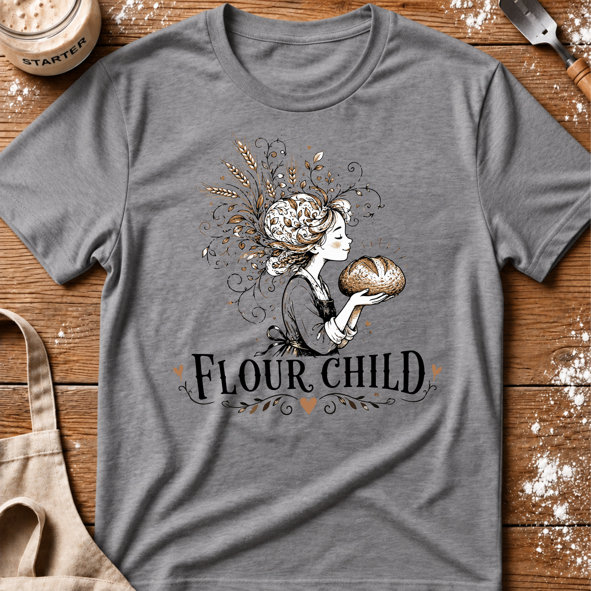 Flour Child Hair T-Shirt