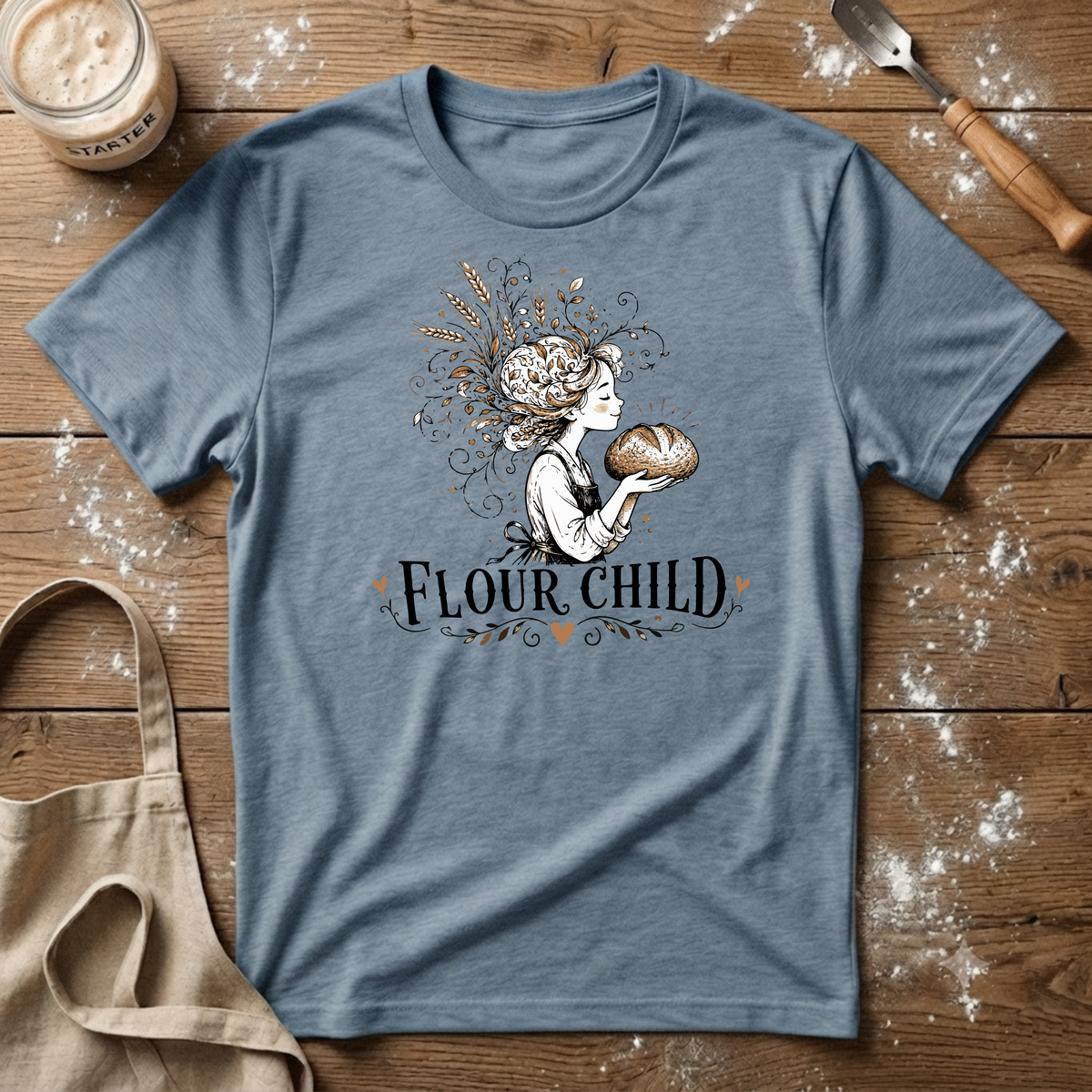 Flour Child Hair T-Shirt