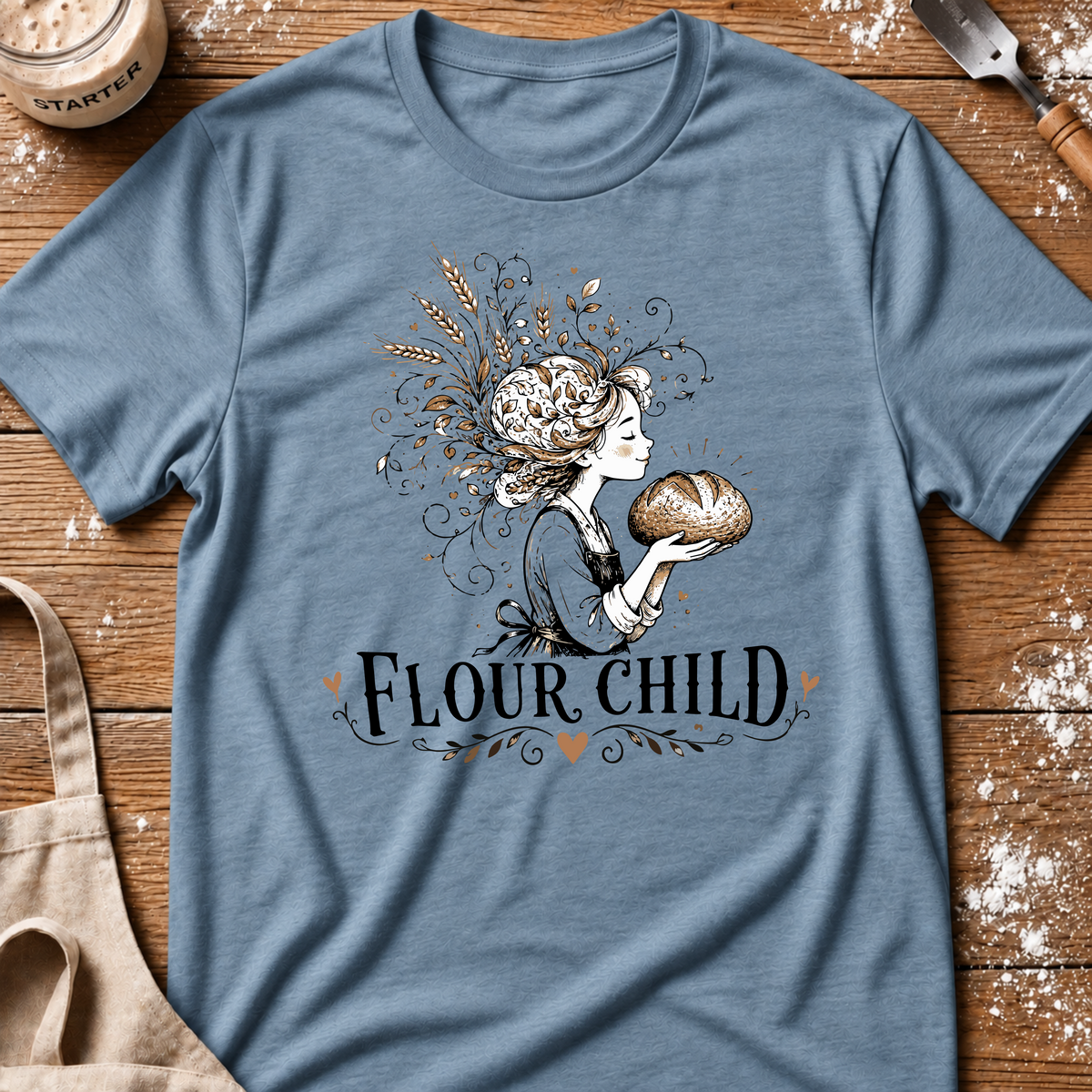 Flour Child Hair T-Shirt