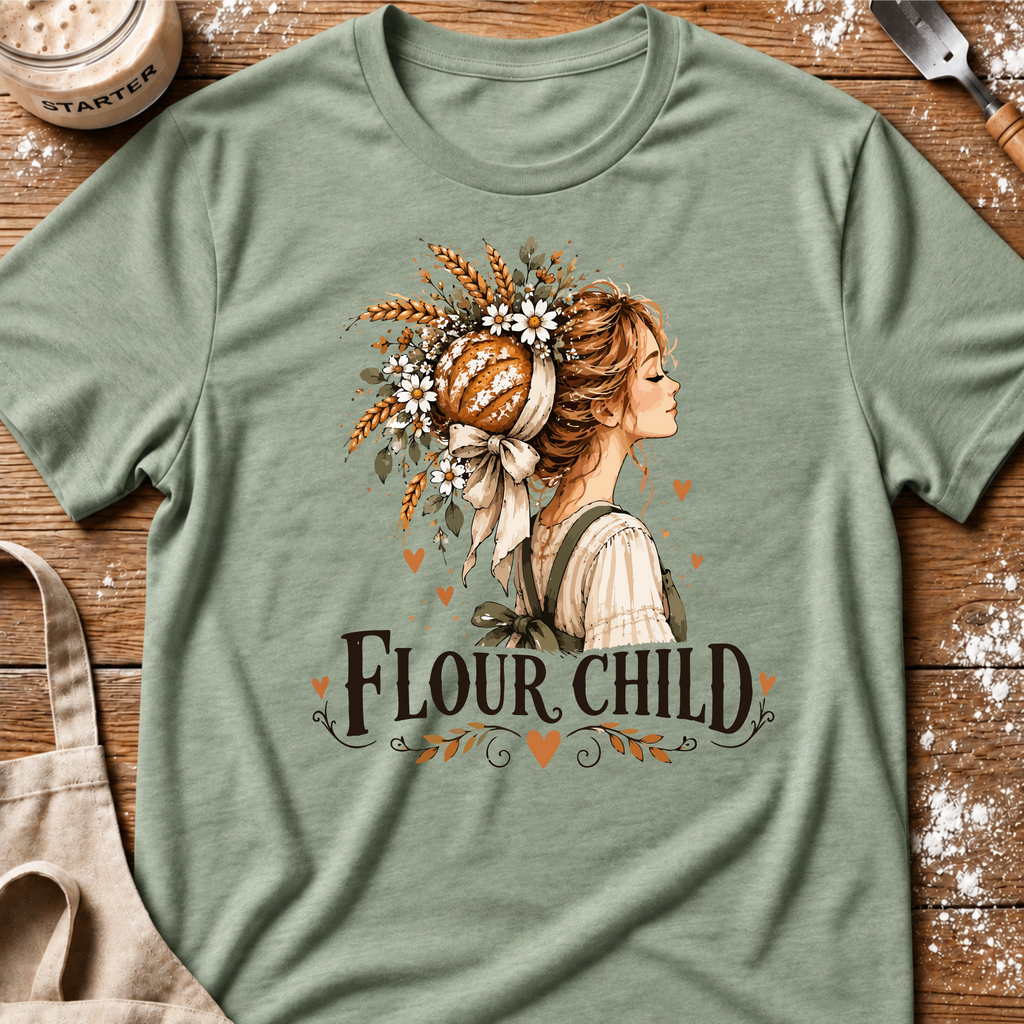 Flour Child Crown T-Shirt