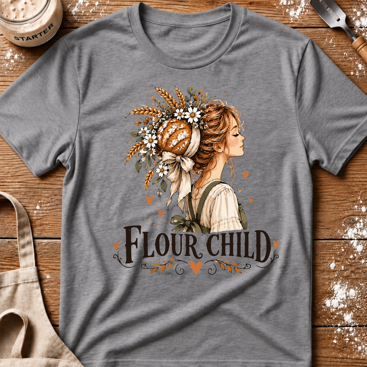 Flour Child Crown T-Shirt