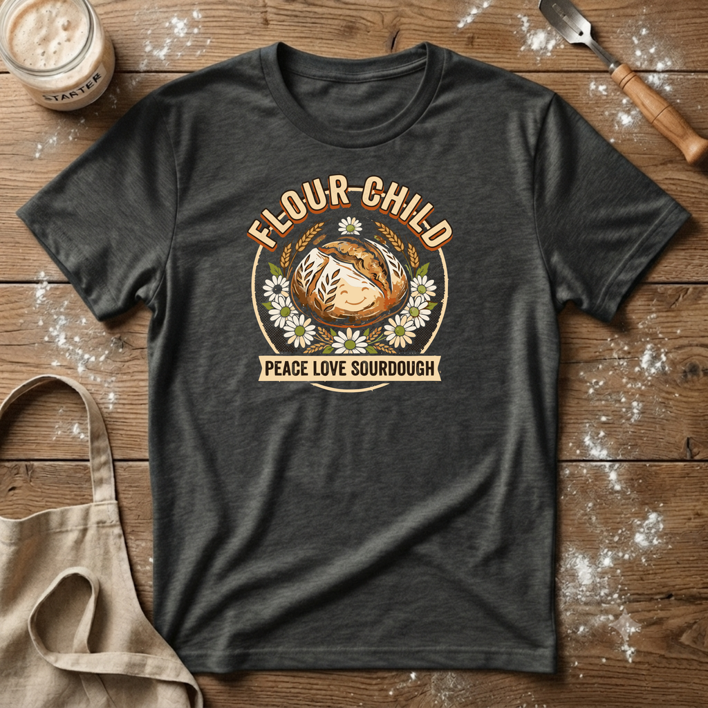 Flour Child Face T-Shirt