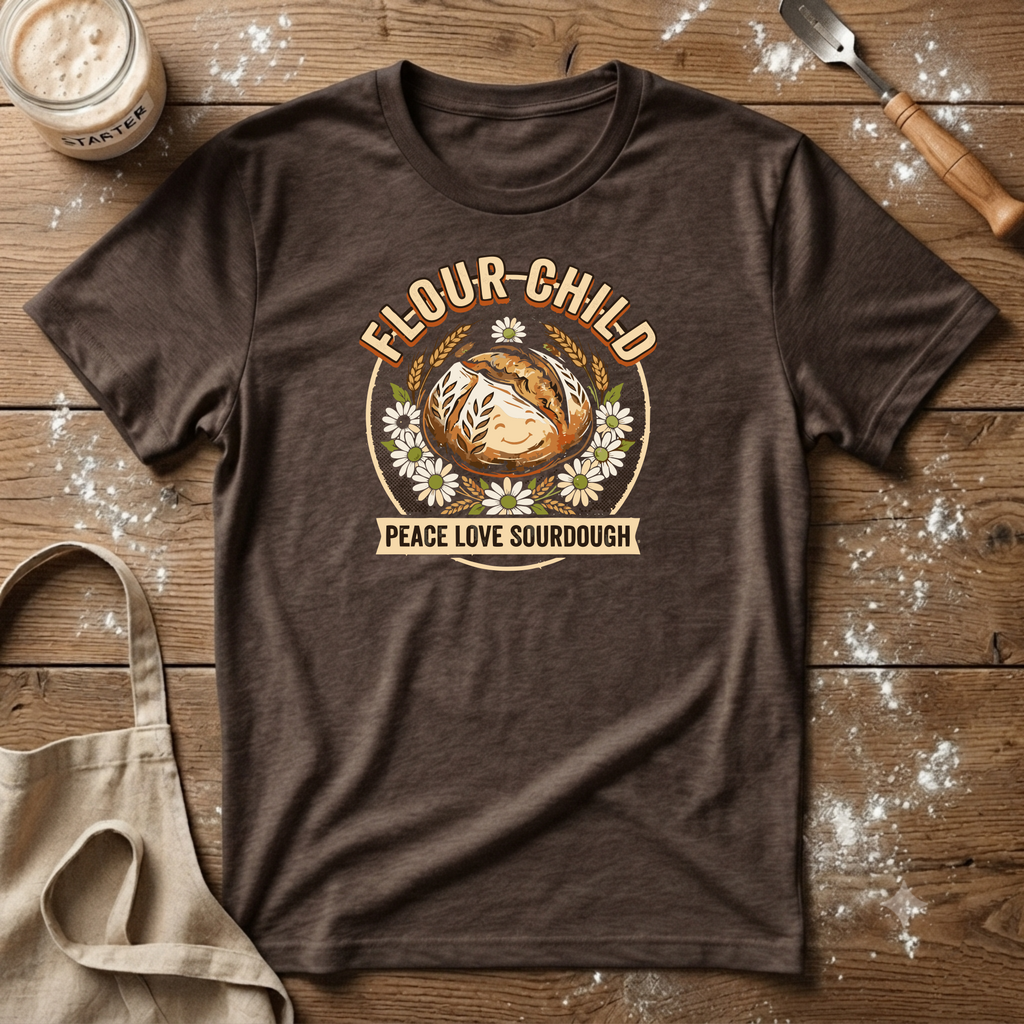 Flour Child Face T-Shirt