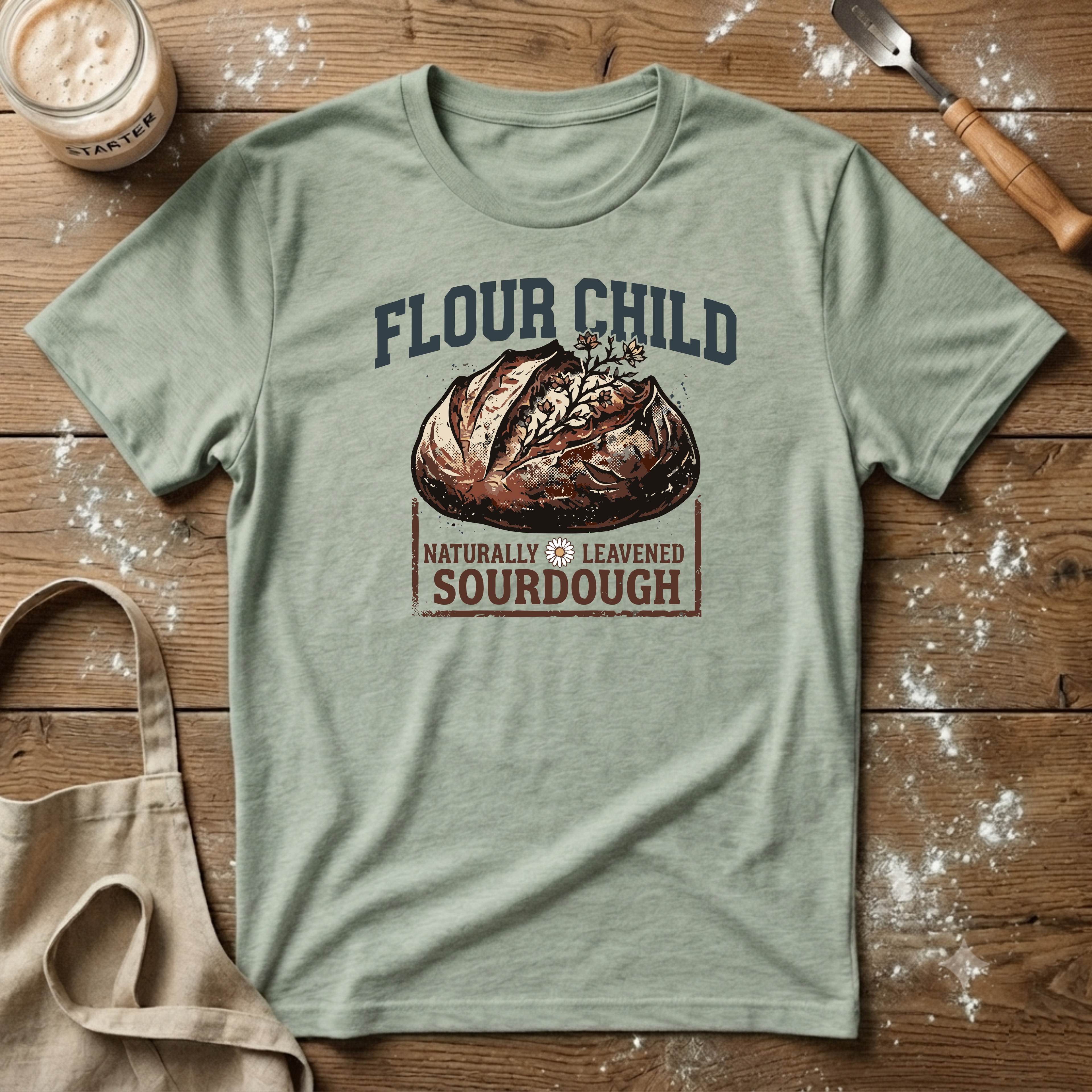 Flour Child Loaf T-Shirt