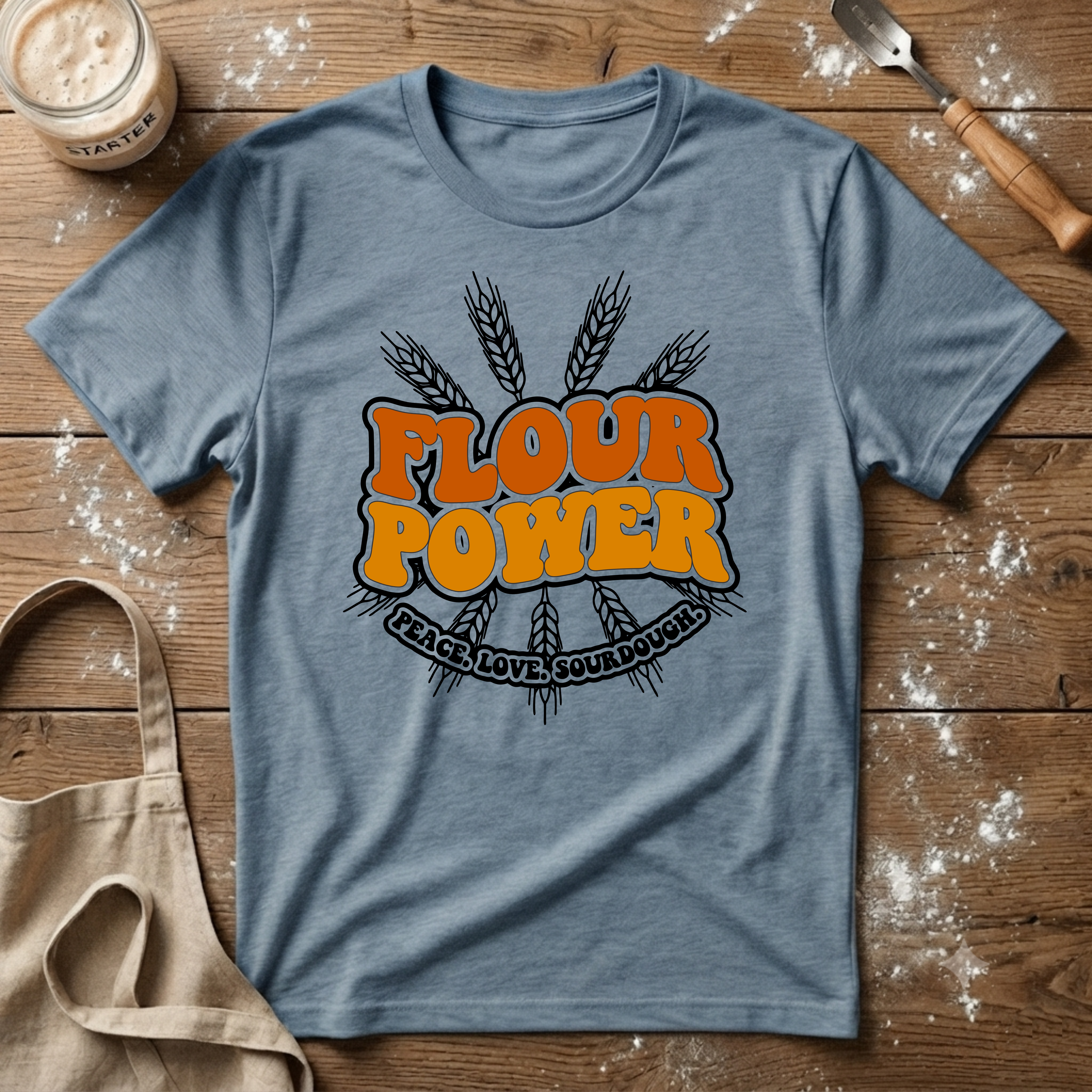 Flour Power 60's T-Shirt