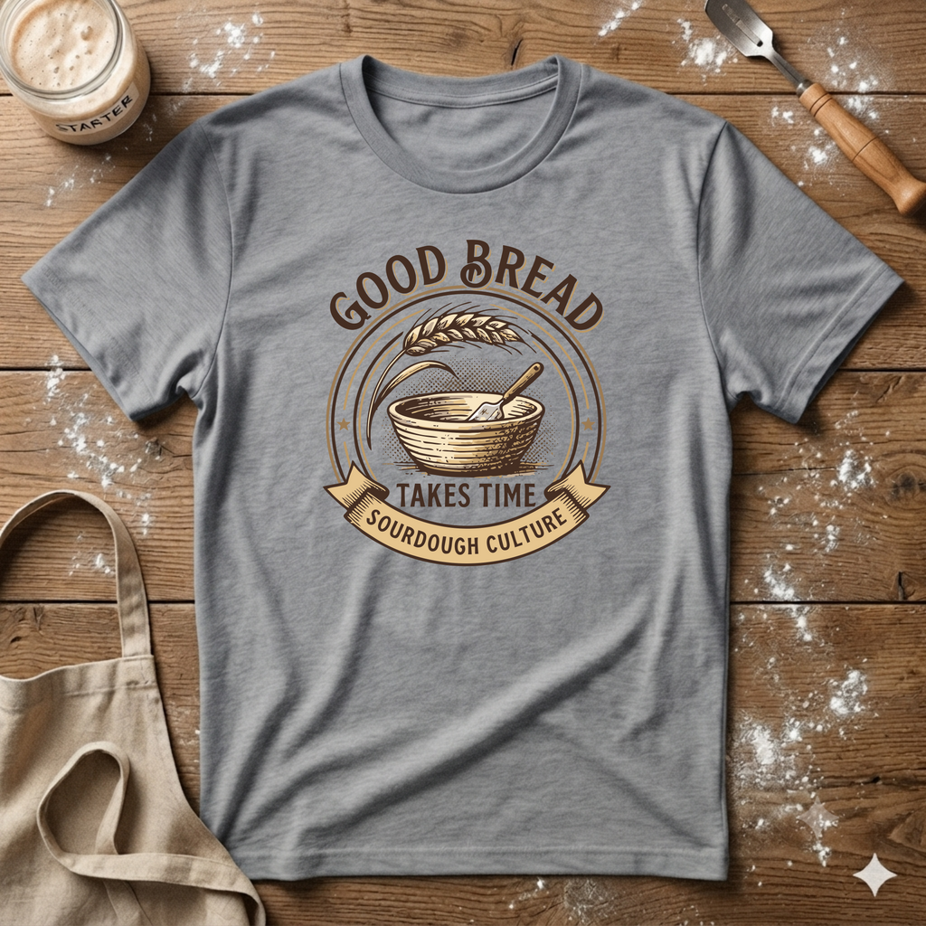 Good Bread Takes Time T-Shirt