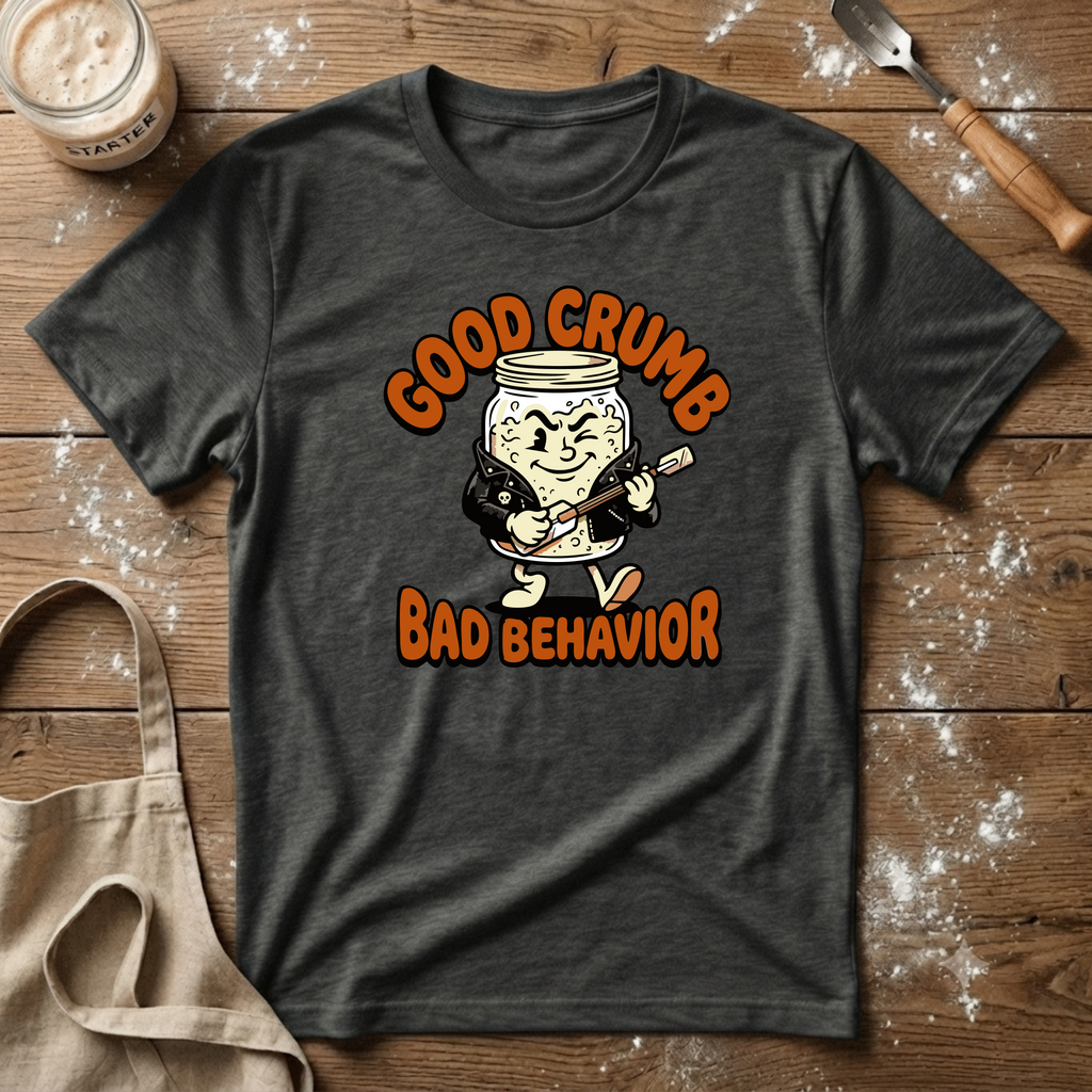 Good Crumb Bad Behavior Guitar T-Shirt