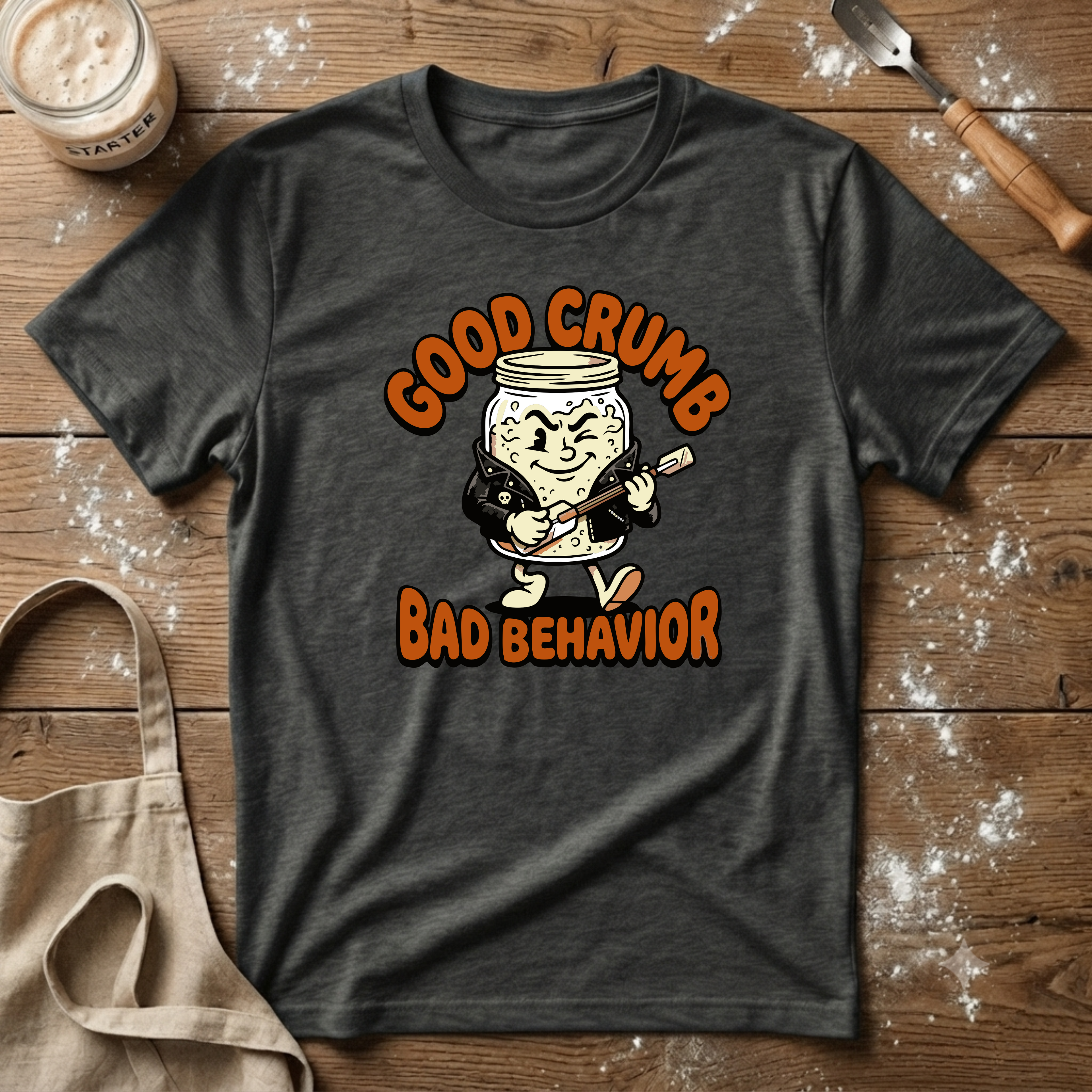 Good Crumb Bad Behavior Guitar T-Shirt
