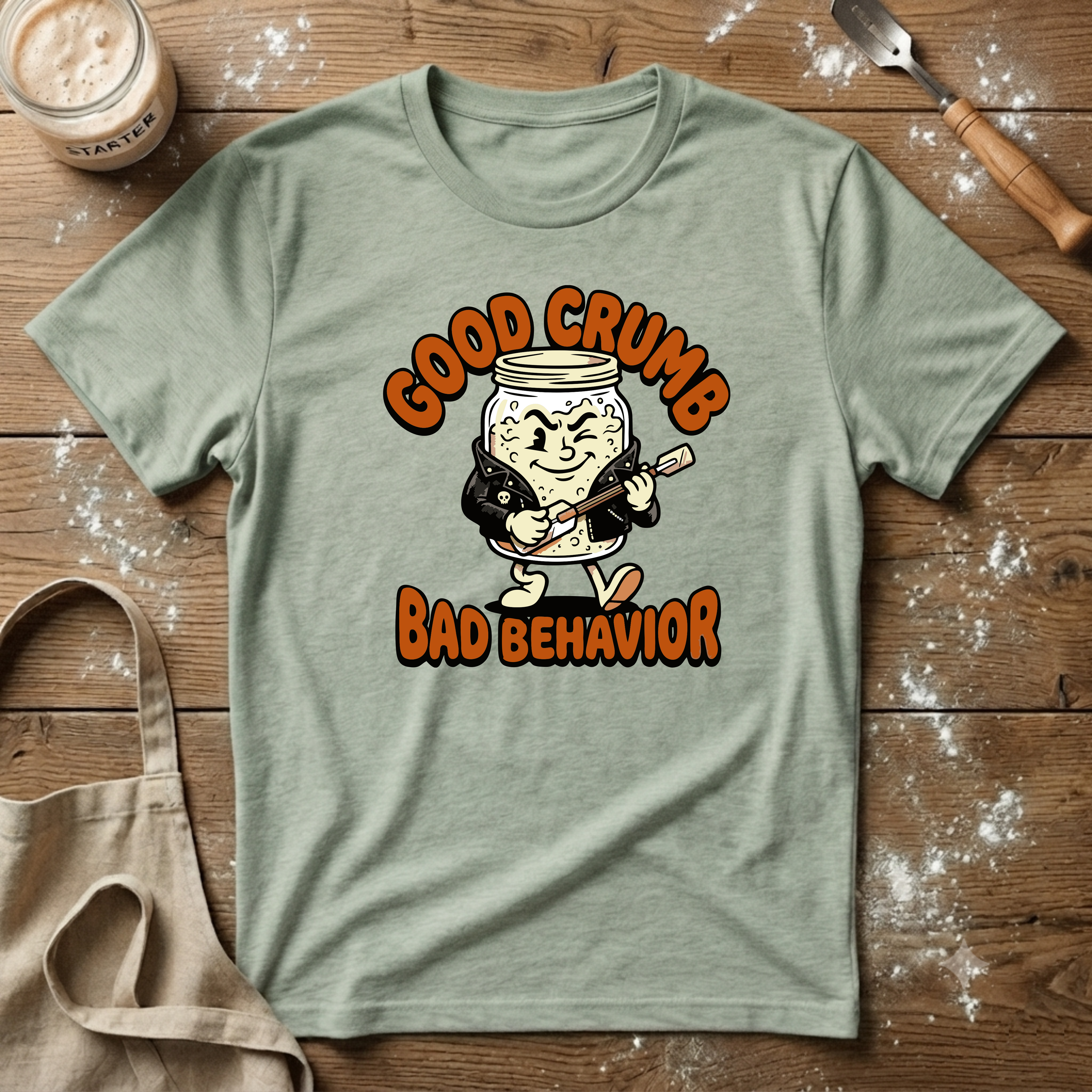 Good Crumb Bad Behavior Guitar T-Shirt