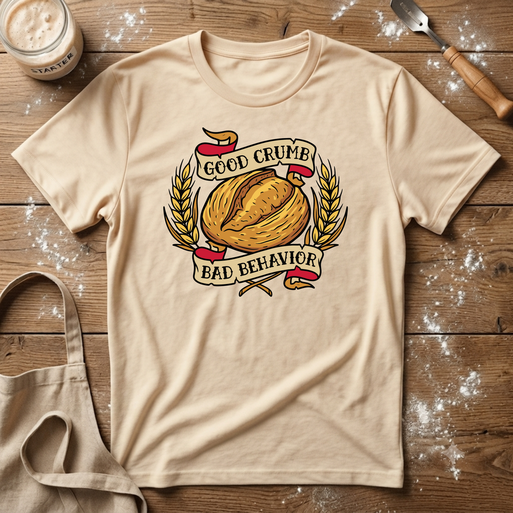 Good Crumb Bad Behavior Wheat Loaf T-Shirt