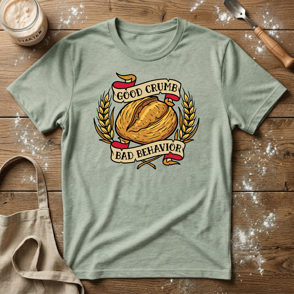 Good Crumb Bad Behavior Wheat Loaf T-Shirt