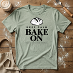 Keep Calm Bake On T-Shirt