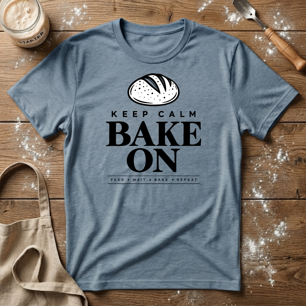 Keep Calm Bake On T-Shirt