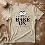 Keep Calm Bake On T-Shirt