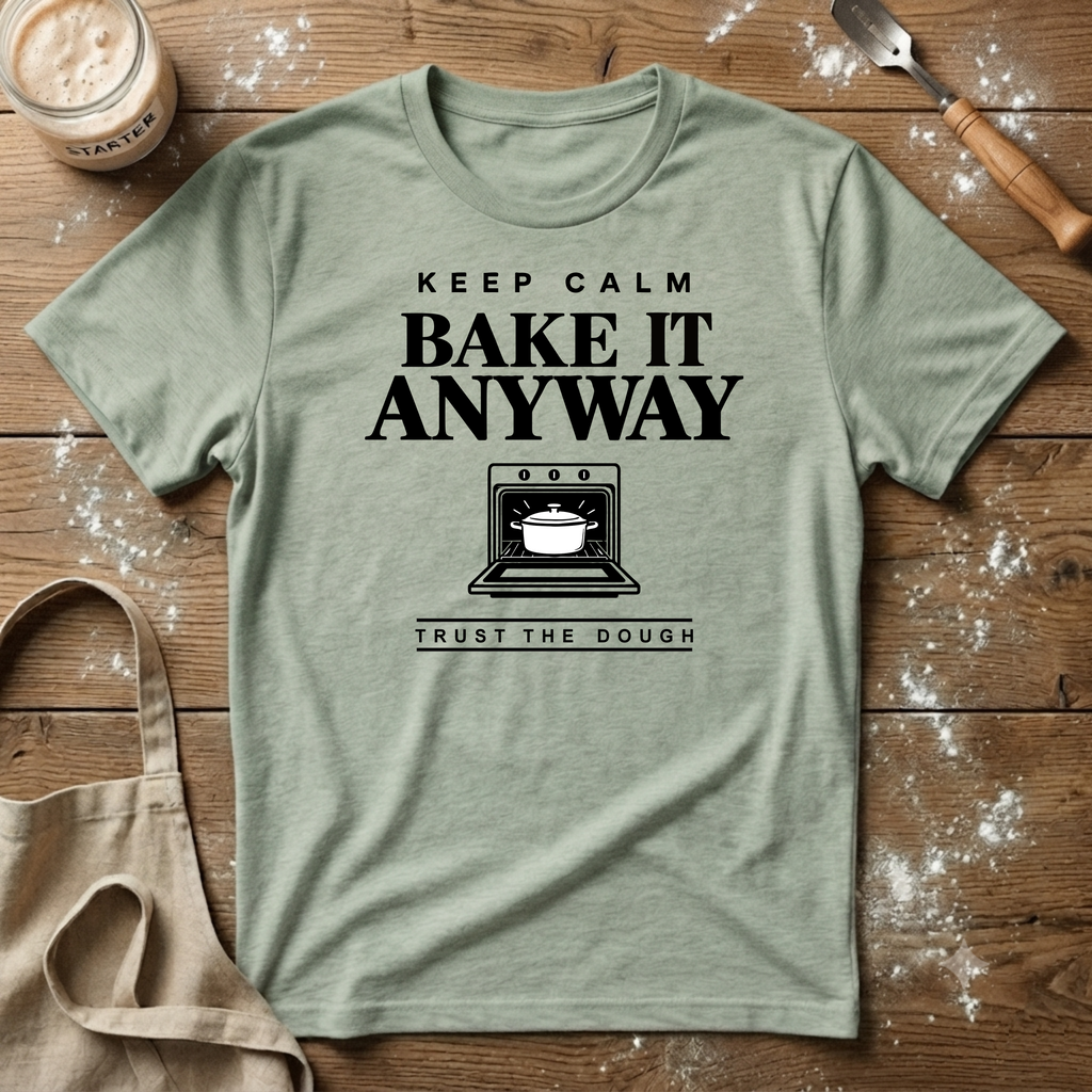 Keep Calm Bake it Anyway T-Shirt