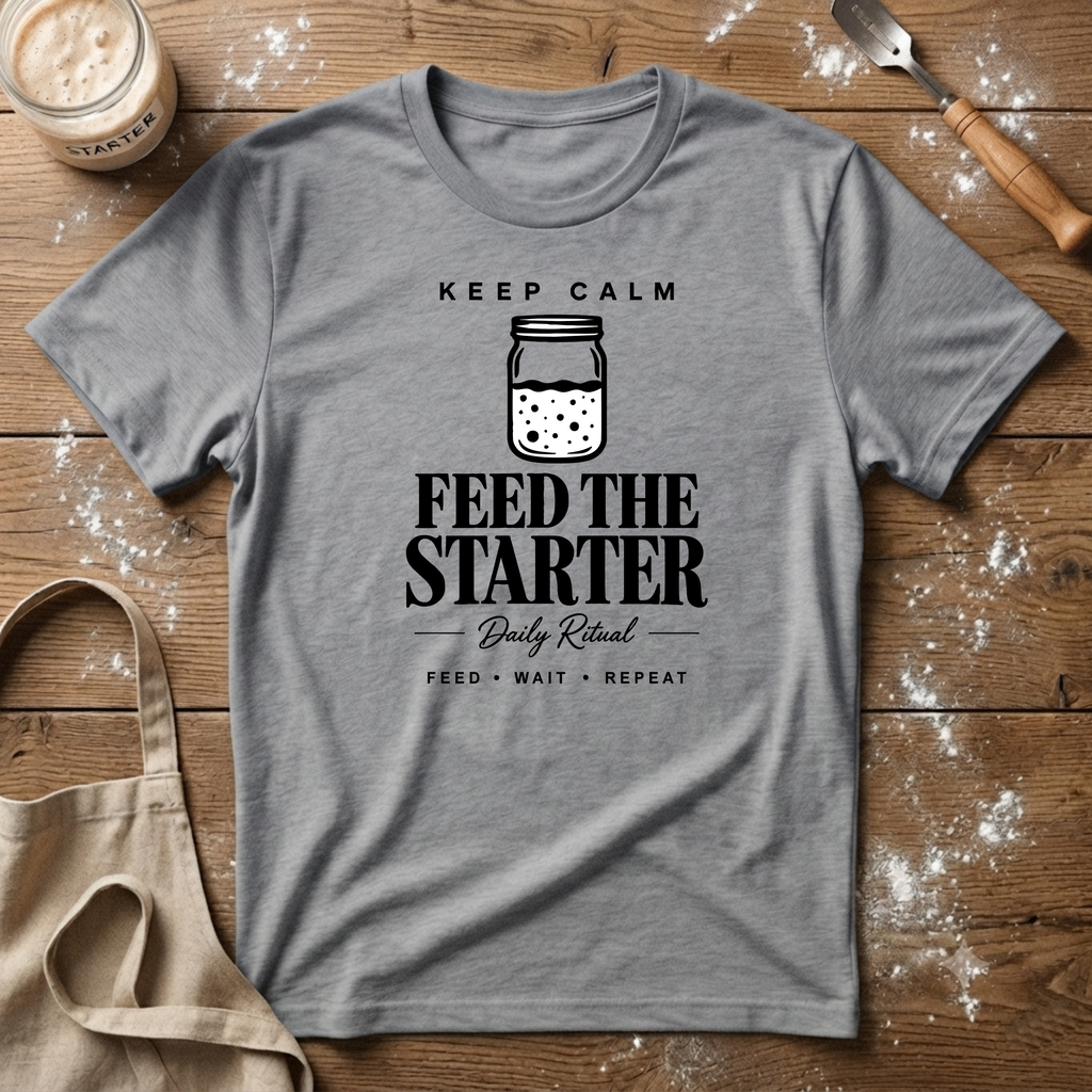 Keep Calm Feed the Starter T-Shirt