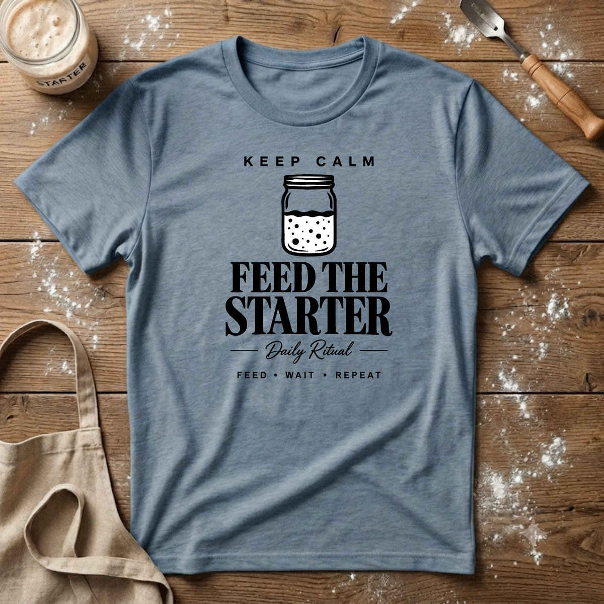 Keep Calm Feed the Starter T-Shirt