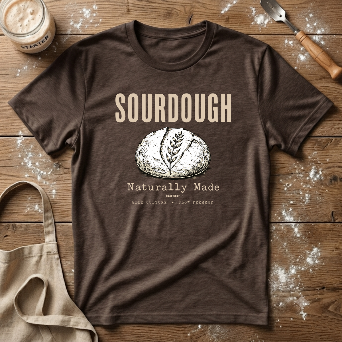 Sourdough Naturally Made T-Shirt