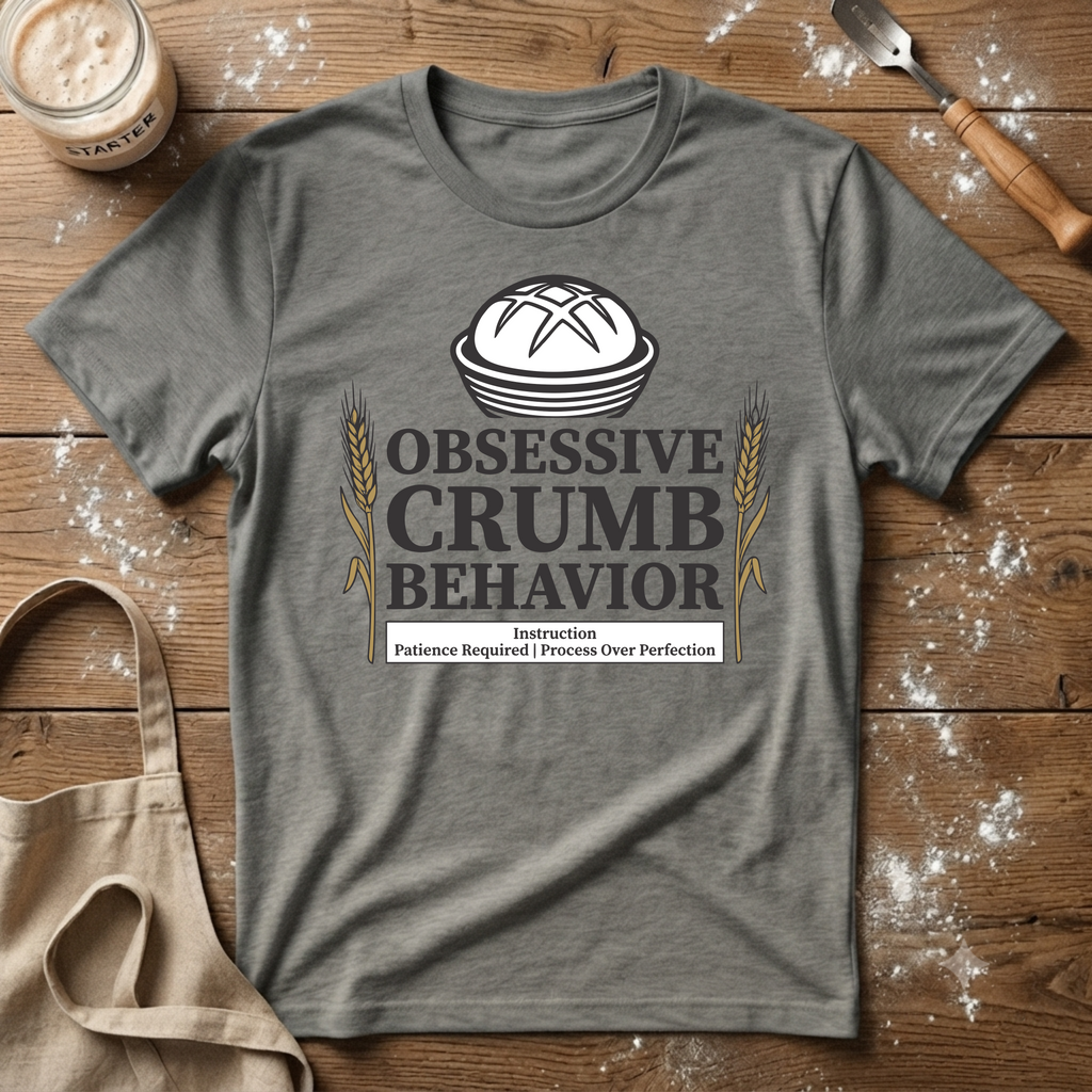 Obsessive Crumb Behavior Instructions T-Shirt