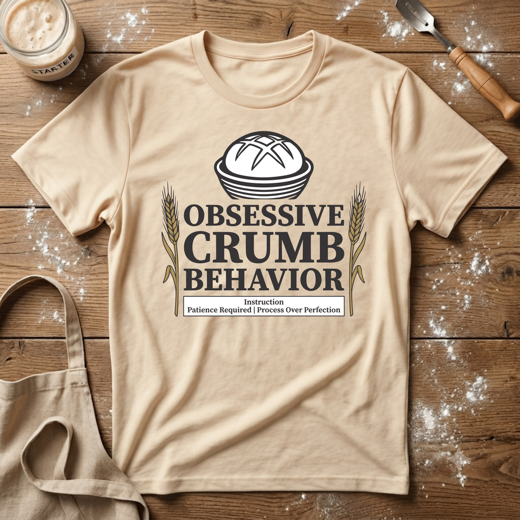 Obsessive Crumb Behavior Instructions T-Shirt