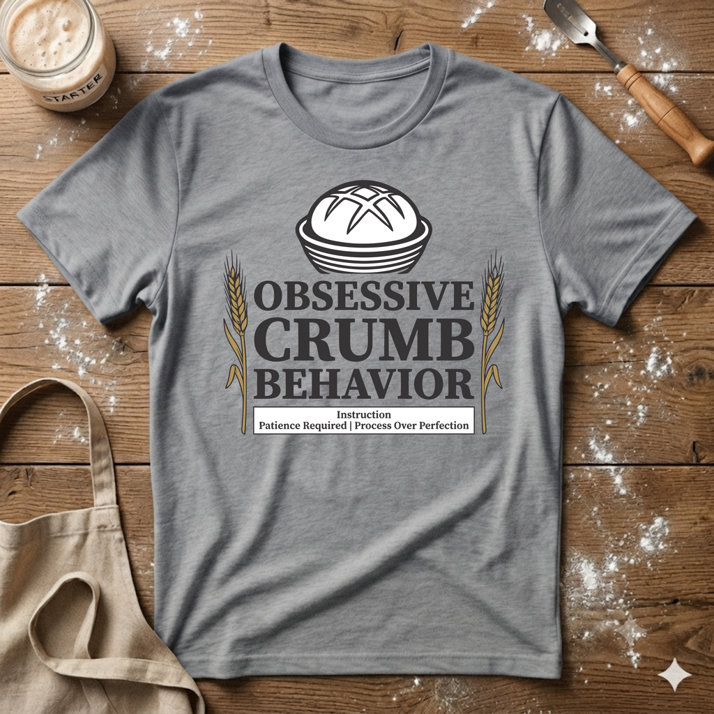 Obsessive Crumb Behavior Instructions T-Shirt