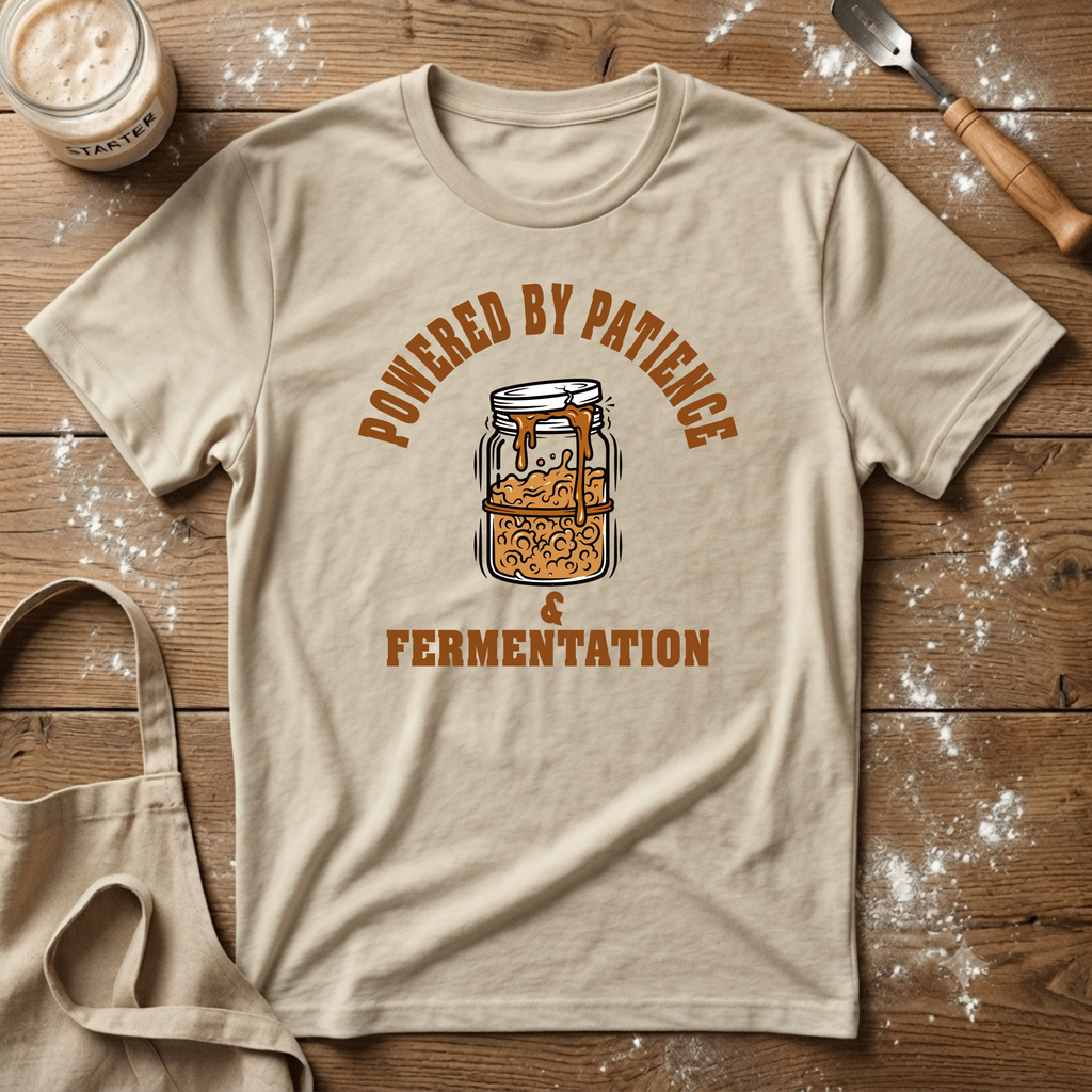Powered by Patience and Fermentation T-Shirt