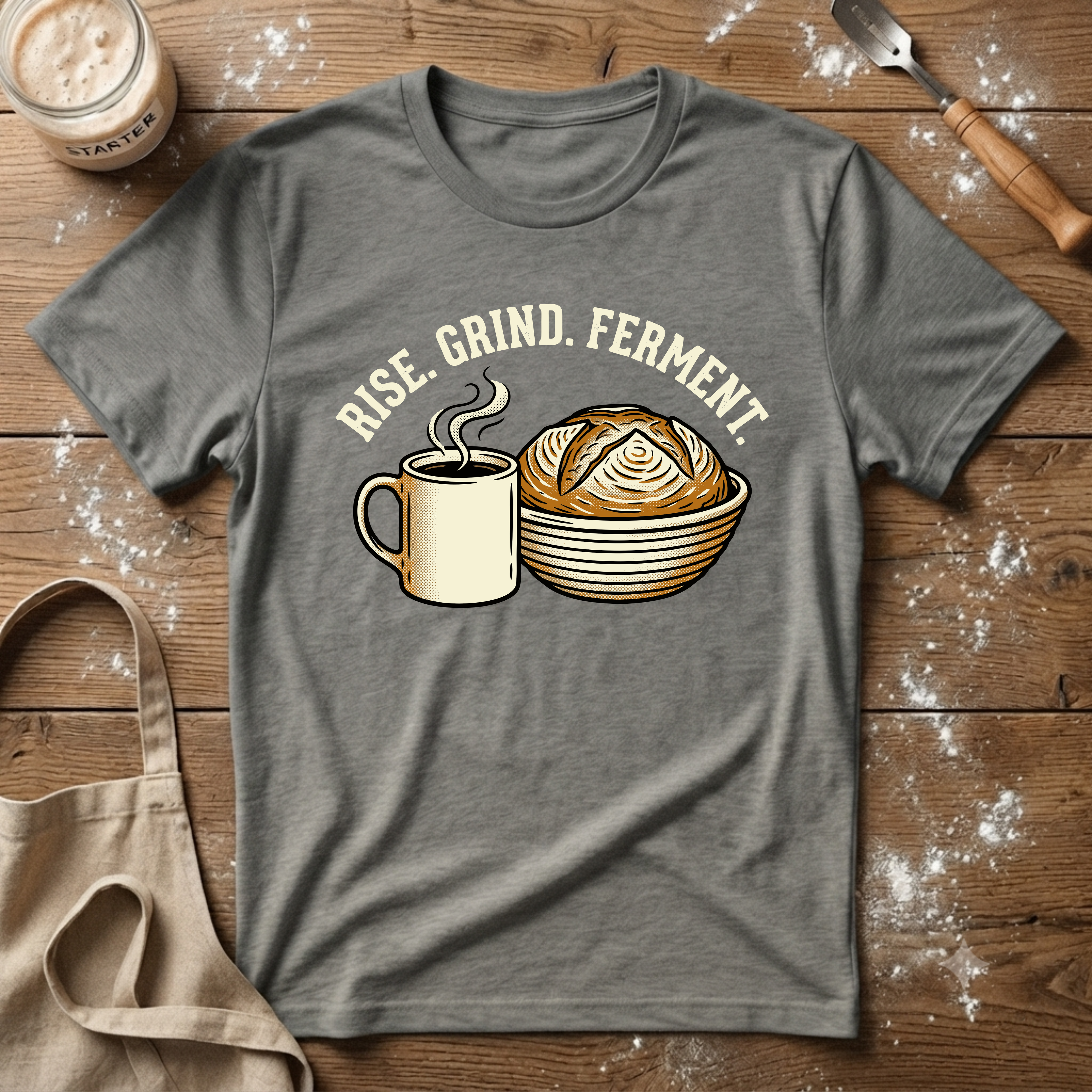 Rise Grind Ferment T-Shirt